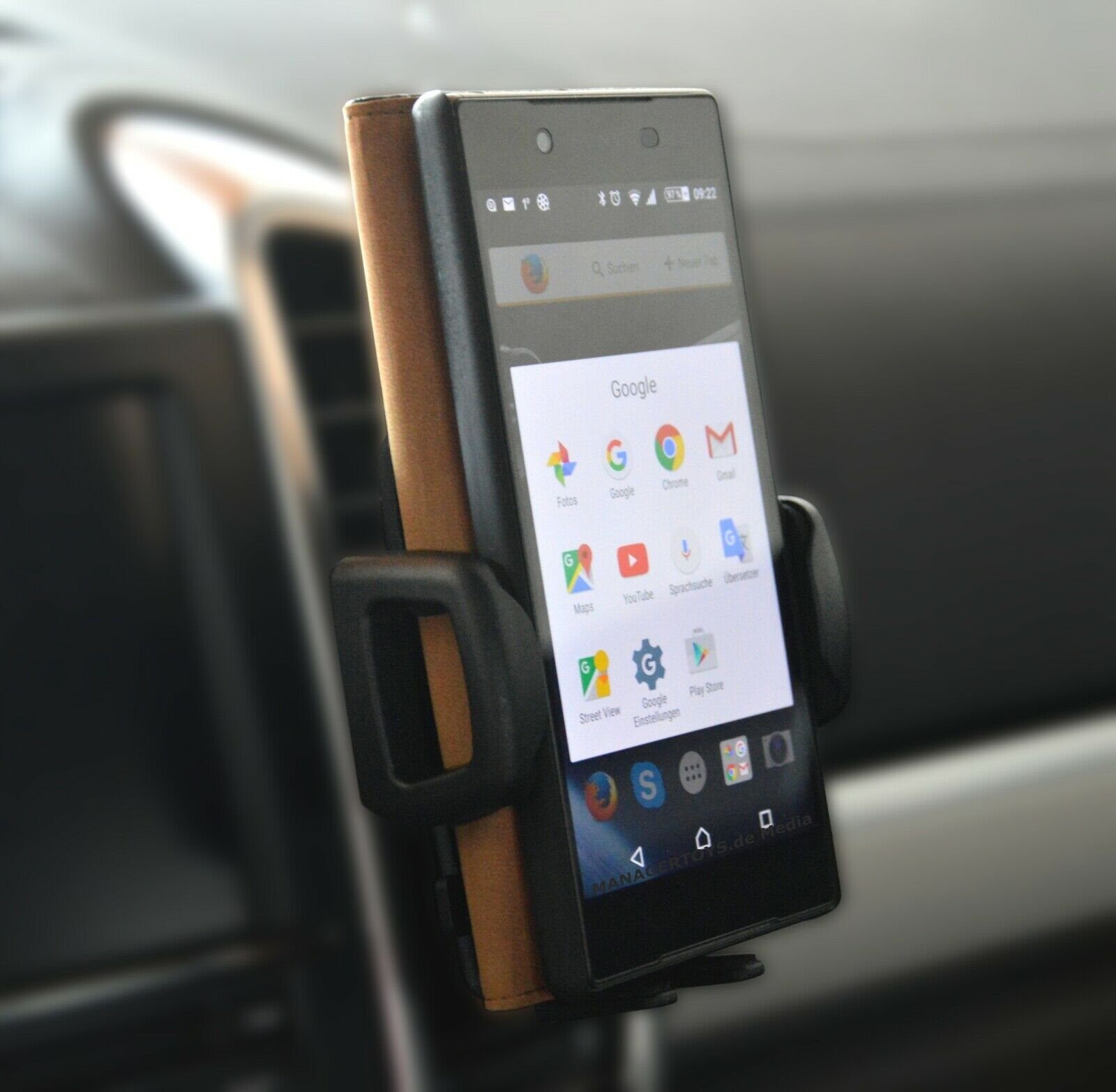 Handy-Halterung Universal Smartphone Halter Lüftungsgitter Lüftungschlitze