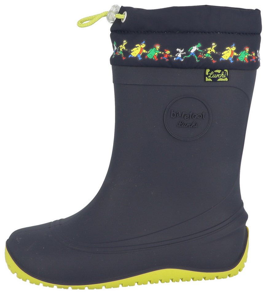 Lurchi Pax Barefoot Barfußschuh Regenstiefel mit süßen Lurchi-Motiven, Größenschablone zum Download