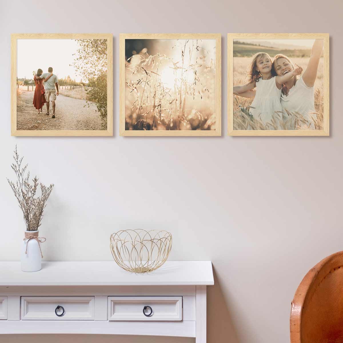 PHOTOLINI Bilderrahmen 3er Set breite Rahmen, günstig online kaufen