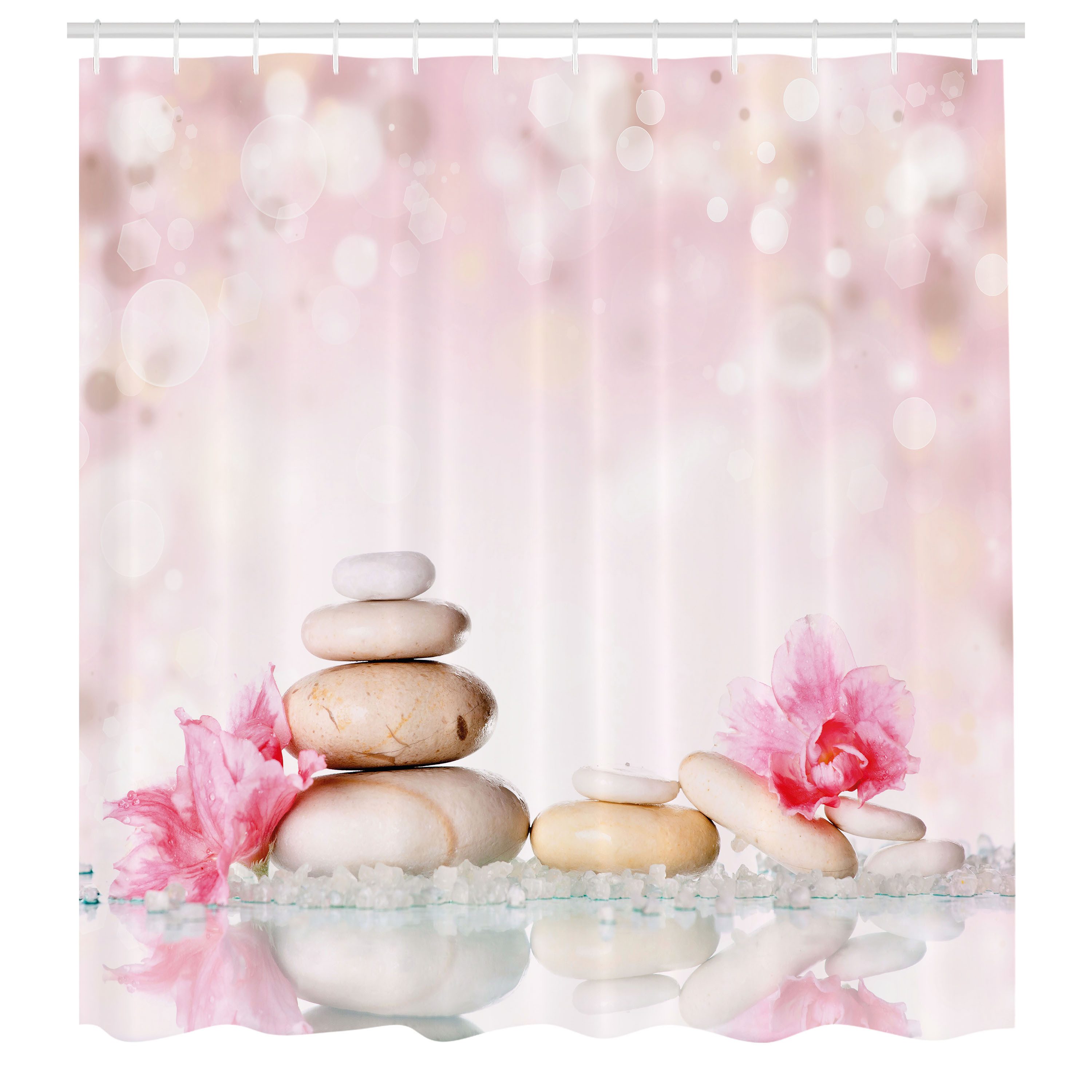 Abakuhaus Duschvorhang Moderner Digitaldruck mit 12 Haken auf Stoff Wasser günstig online kaufen
