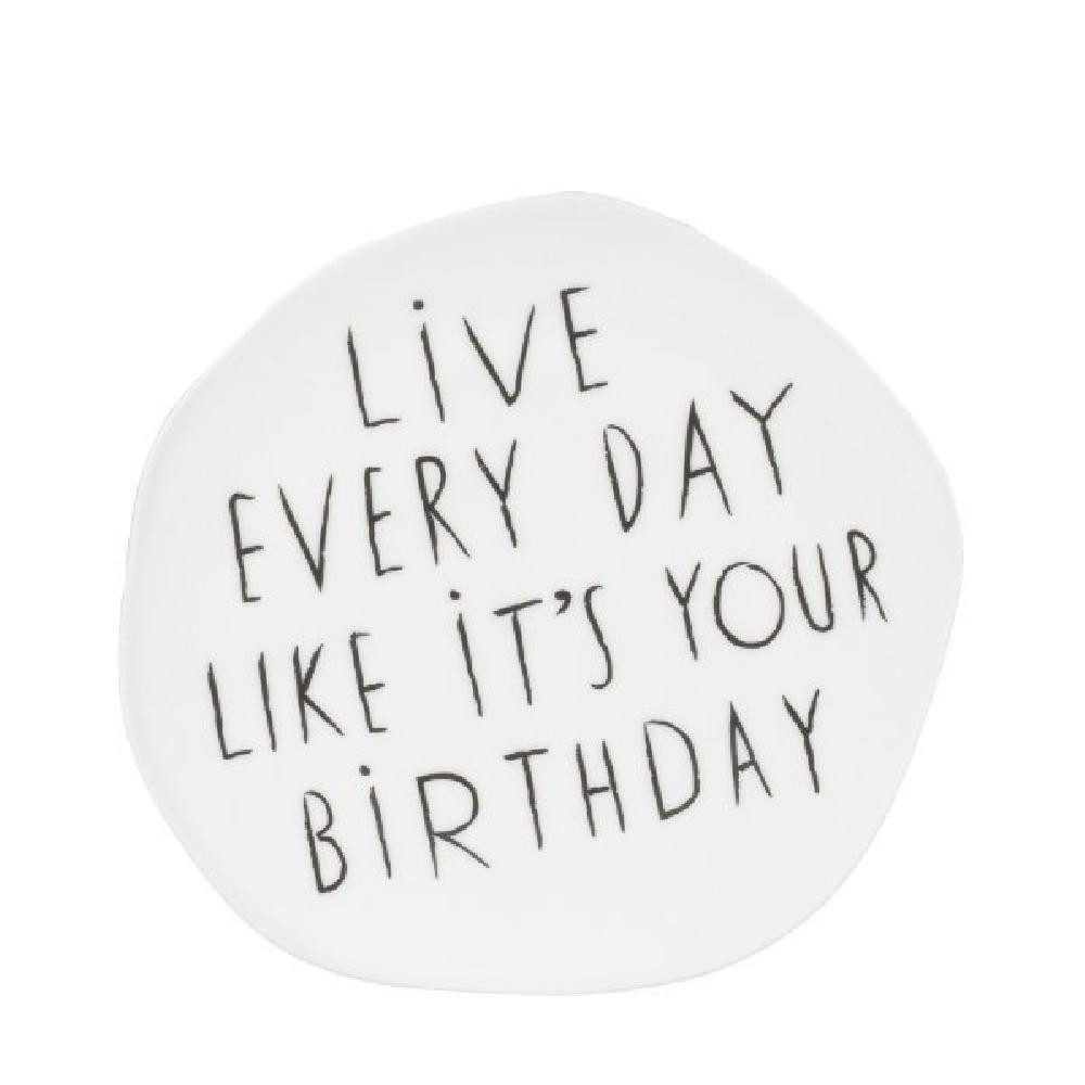 Räder Frühstücksteller Design Тарелки Mix & Match Live Every Day (14cm)