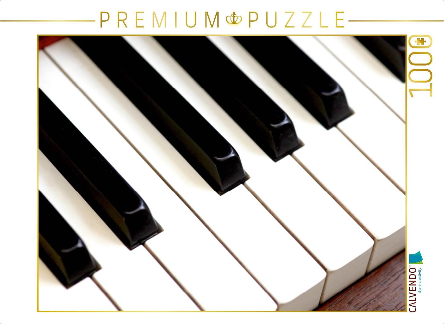 CALVENDO Puzzle CALVENDO Puzzle Klavier 1000 Teile Puzzle quer, 1000 pieces, finished, 1000 Puzzleteile
