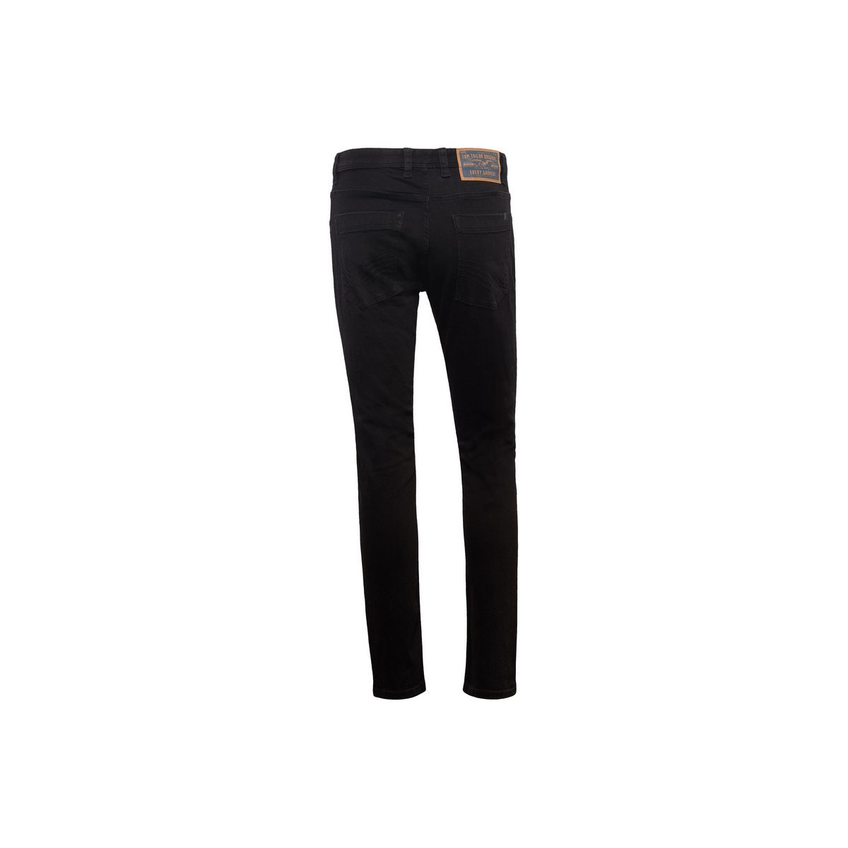 TOM TAILOR (1-tlg) 5-Pocket-Jeans schwarz