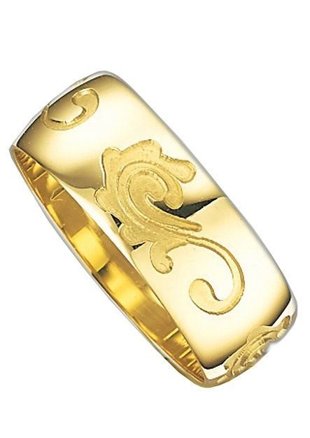 Firetti Trauring Schmuck Geschenk Gold 375 Hochzeit Ehering Trauring "LIEBE", Made in Germany