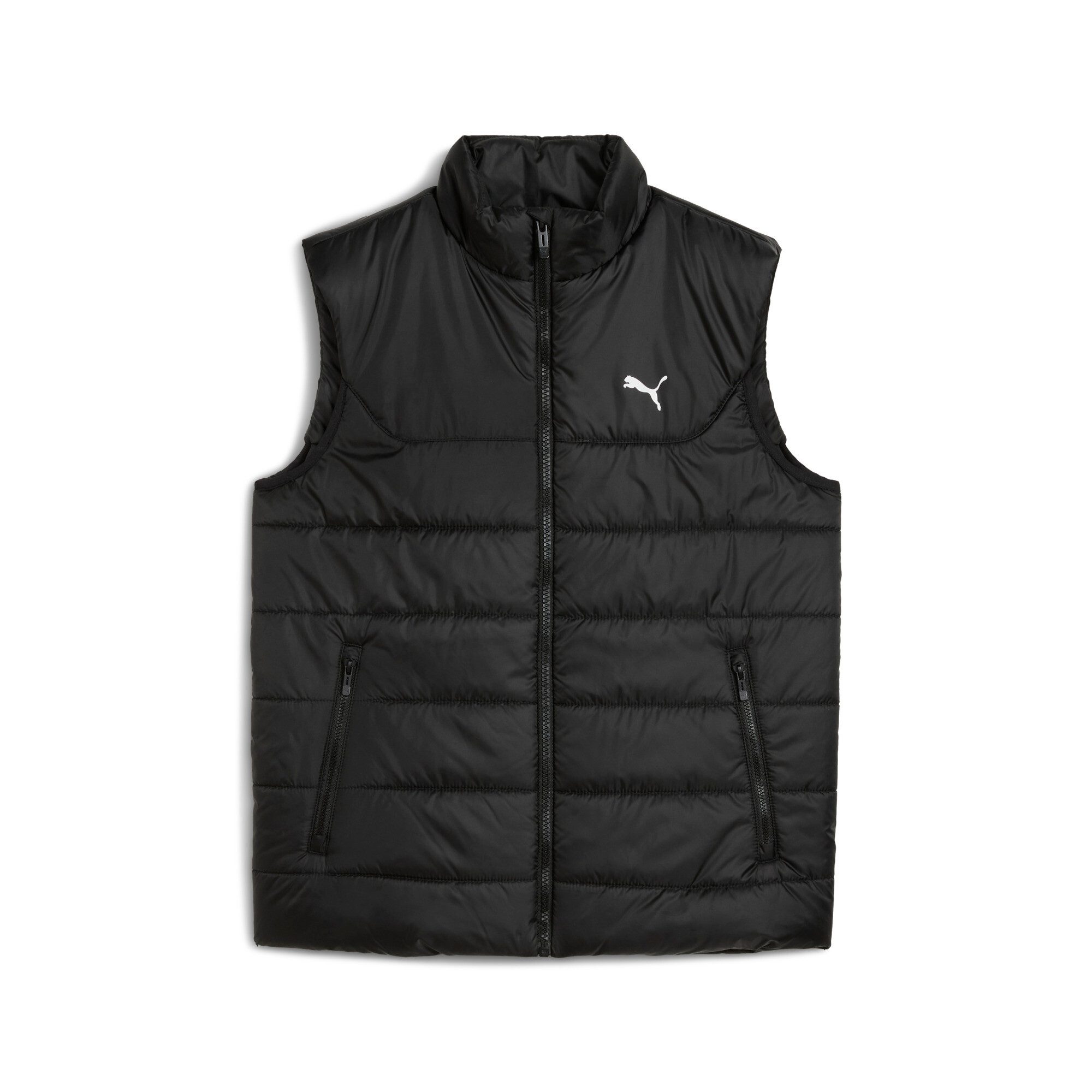 PUMA Steppweste ESS PADDED VEST aus Polyester, mit Reißverschluss, mit Eingrifftaschen, ohne Kapuze