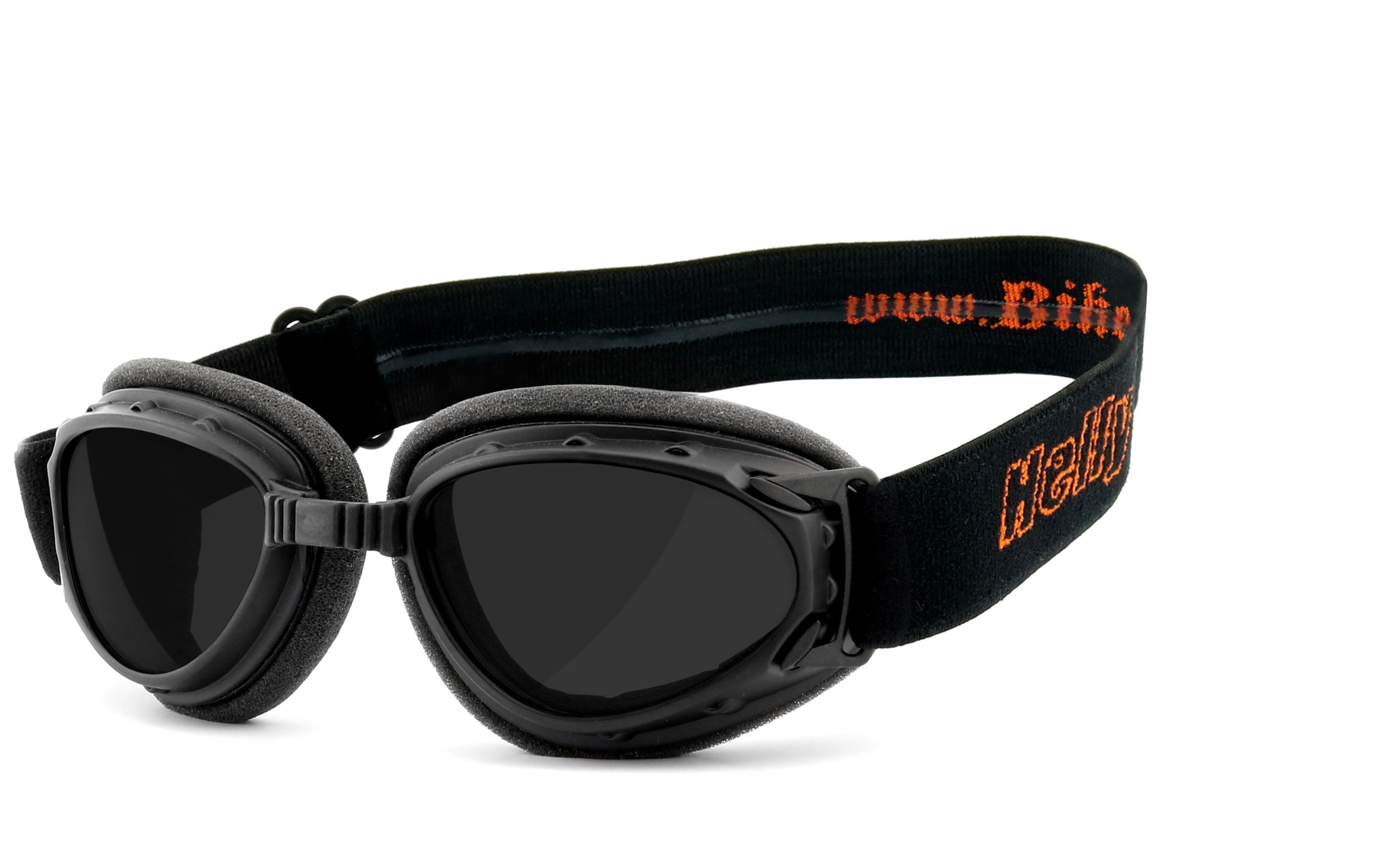 Helly - No.1 Bikereyes Motorradbrille 1331, gepolsterte Motorradbrille