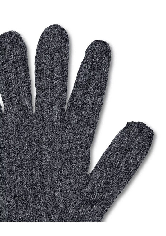 FALKE Multisporthandschuhe Handschuhe (100% Schurwolle) dunkelgrau - Damen/Herren - 1 Paar