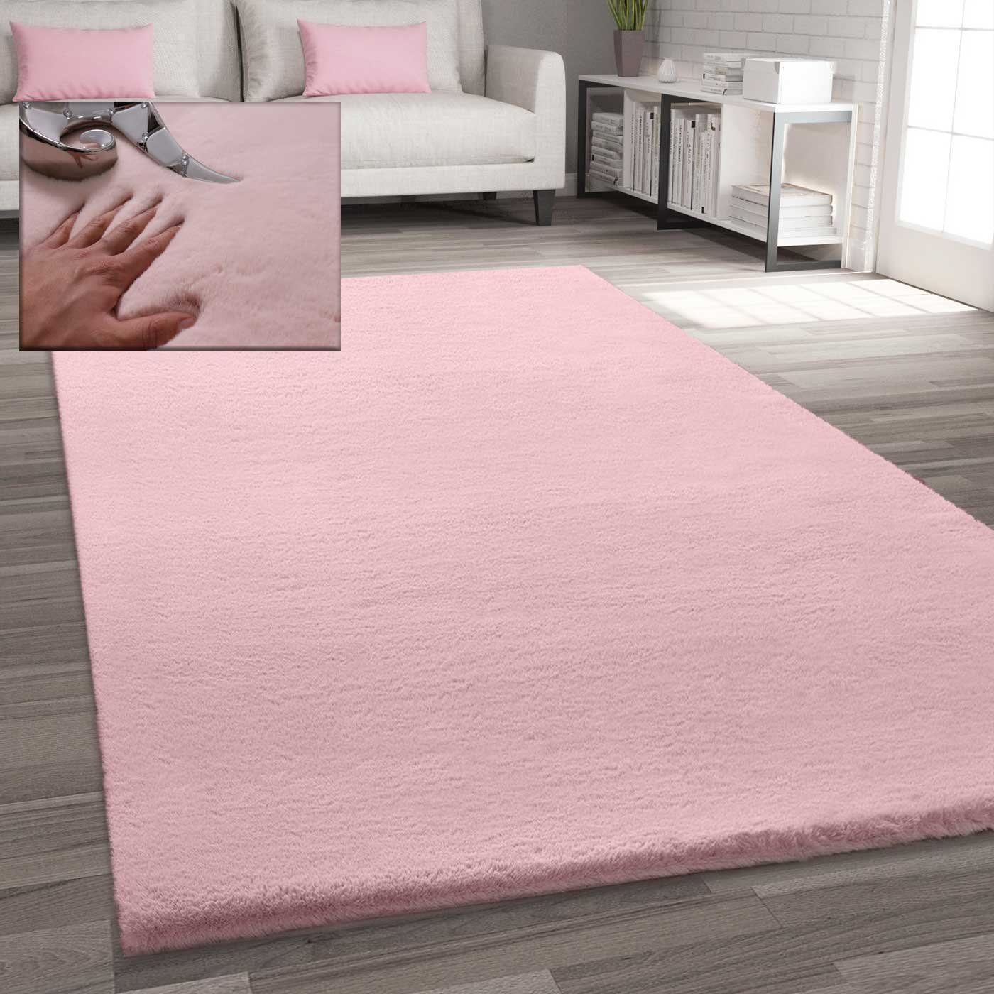Vimoda Hochflor-Teppich Kunstfell Teppich, Flauschiger Hochflor günstig online kaufen
