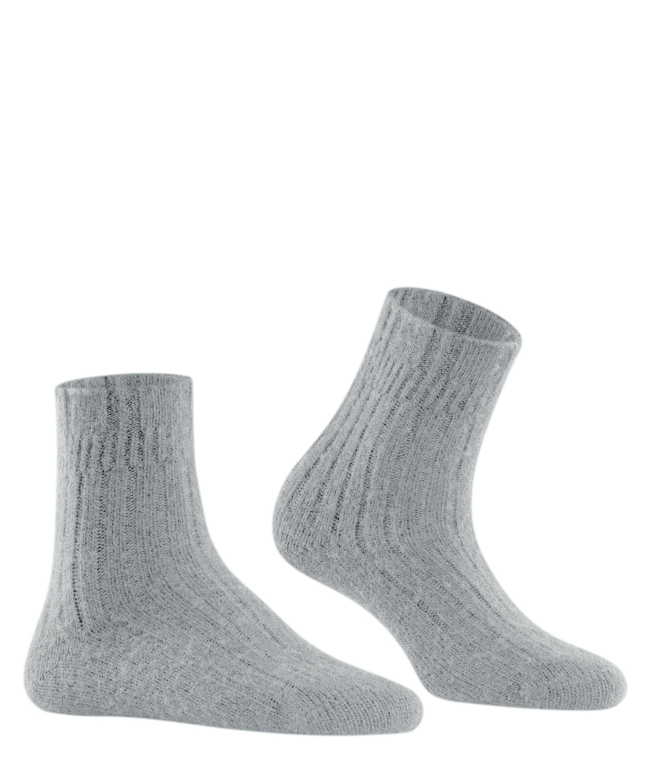 FALKE Haussocken Bedsock Rib Haussocken mit Kaschmiranteil (1-Paar) mit Kaschmiranteil