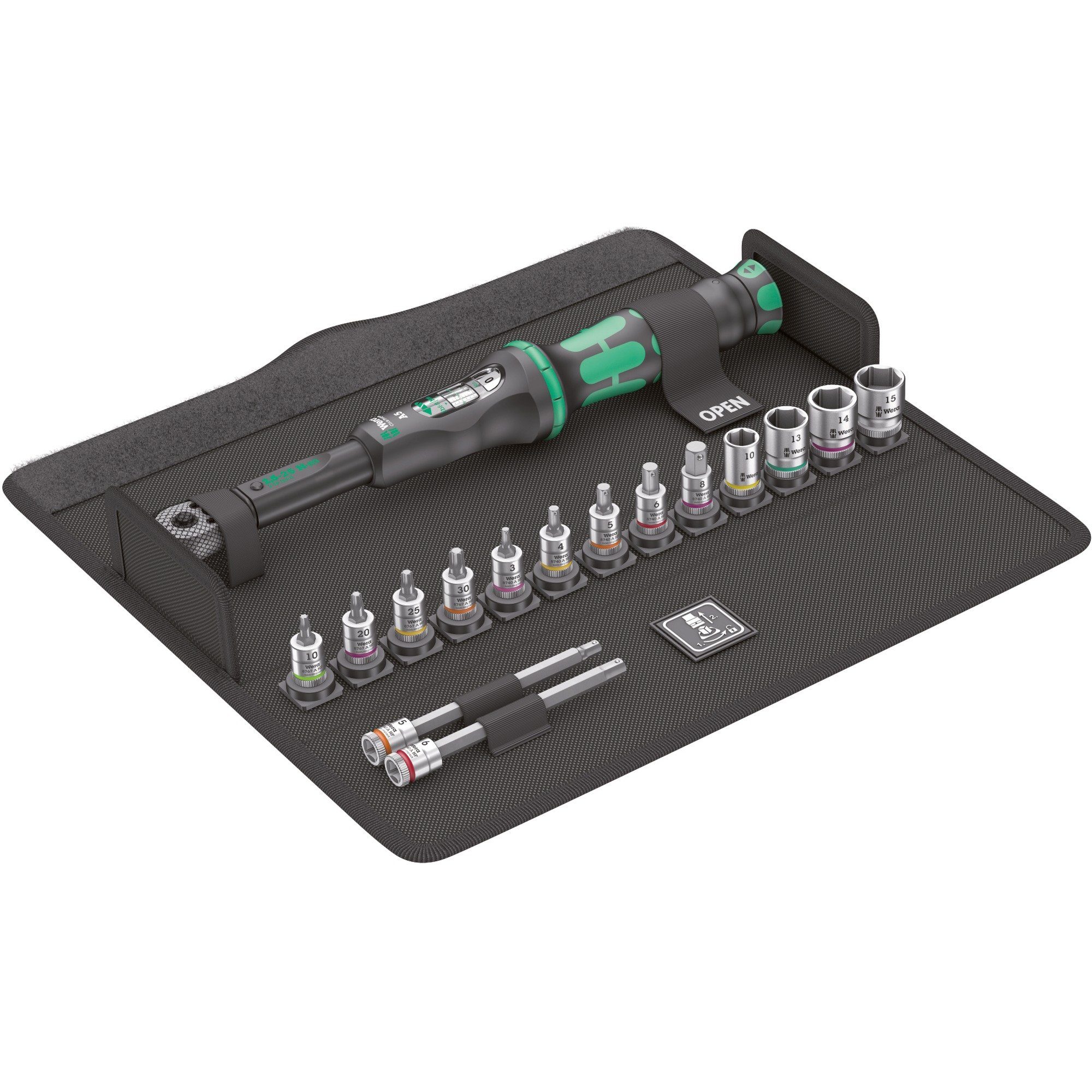 Schraubendreher Wera Drehmomentschlüssel Bicycle Set Torque 1