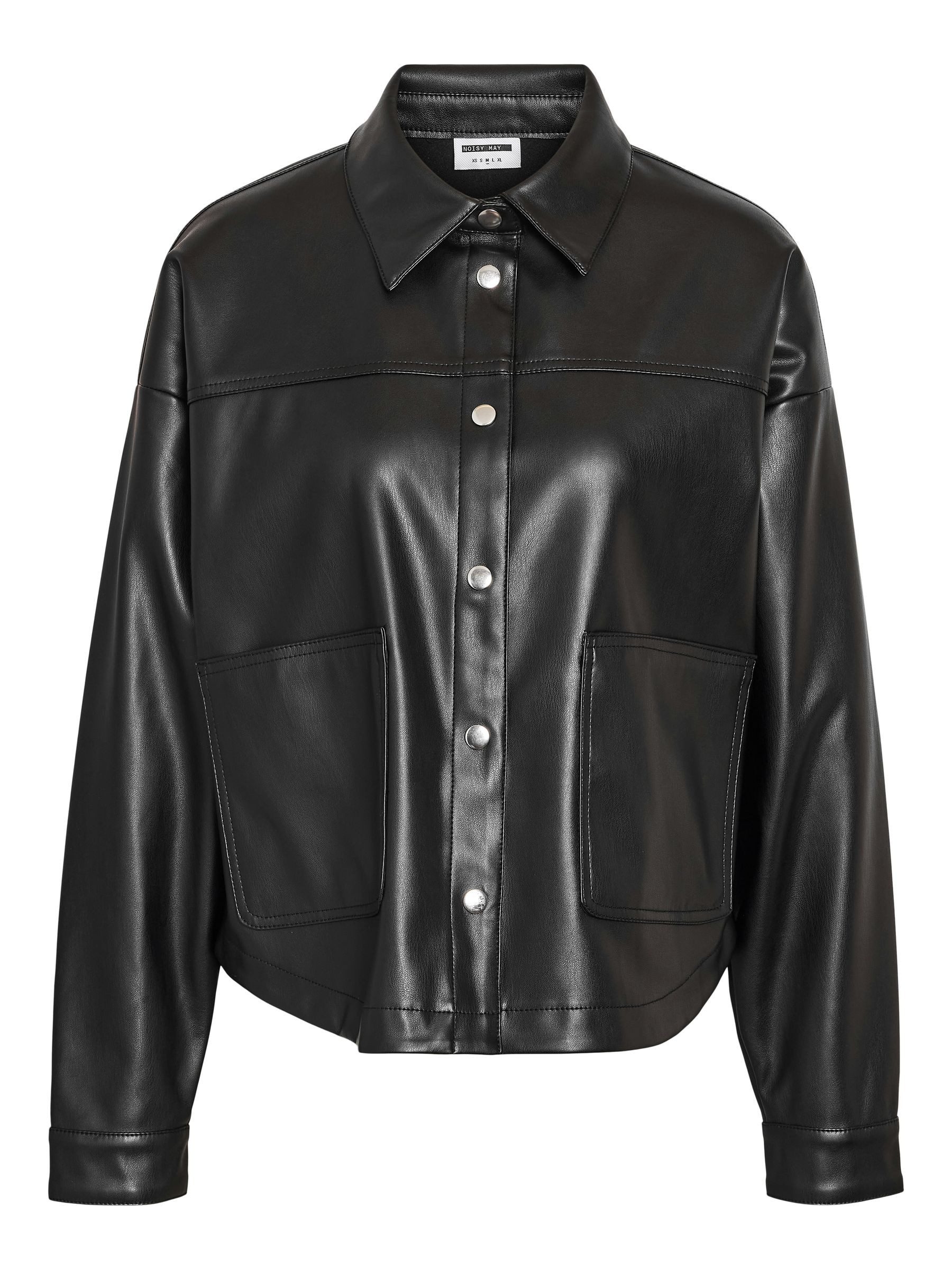 Noisy may Blouson Modische Lederoptik mit günstig online kaufen