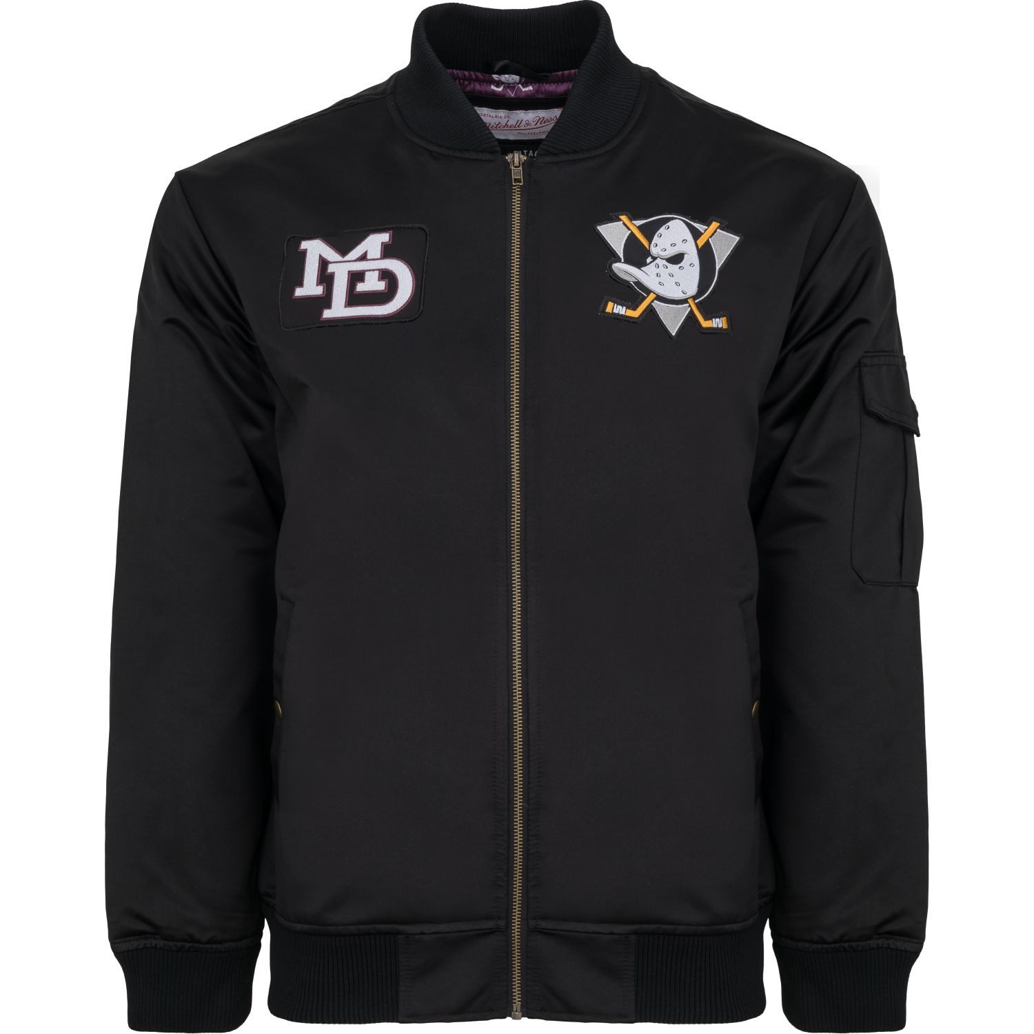 Mitchell & Ness Collegejacke Heavyweight Jacket NHL Anaheim Ducks