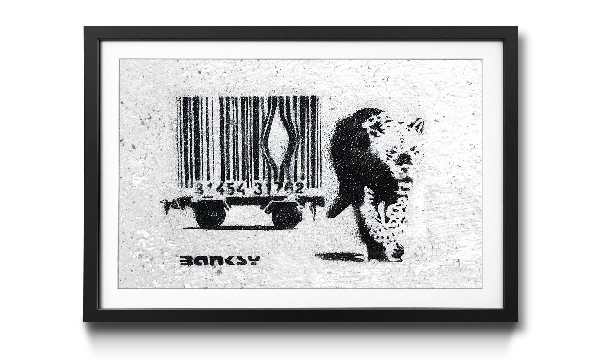 WandbilderXXL Kunstdruck Banksy No.5, Banksy, Wandbild, in 4 Größen erhältlich
