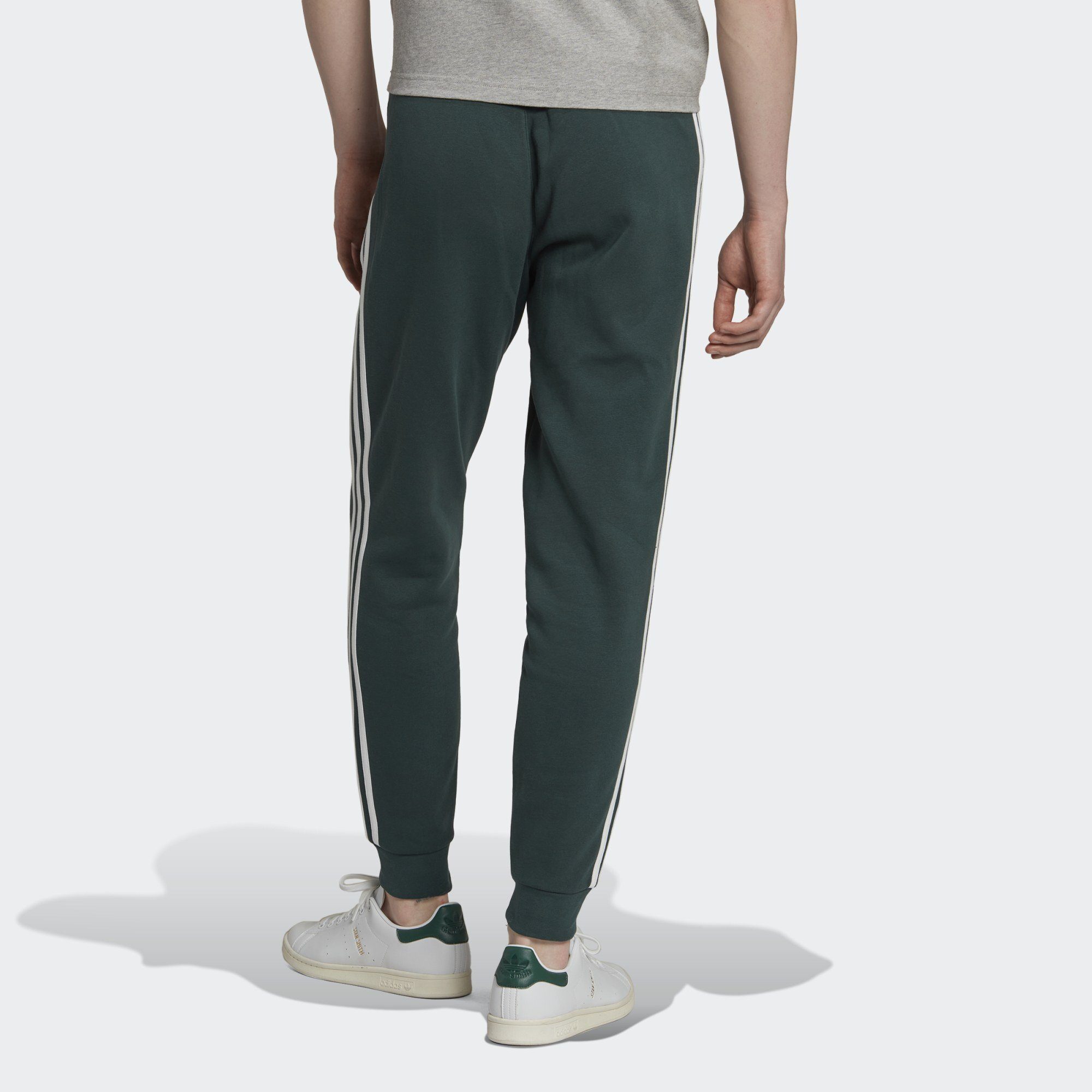 HOSE adidas Originals 3-STREIFEN Leichtathletik-Hose Green ADICOLOR CLASSICS Mineral