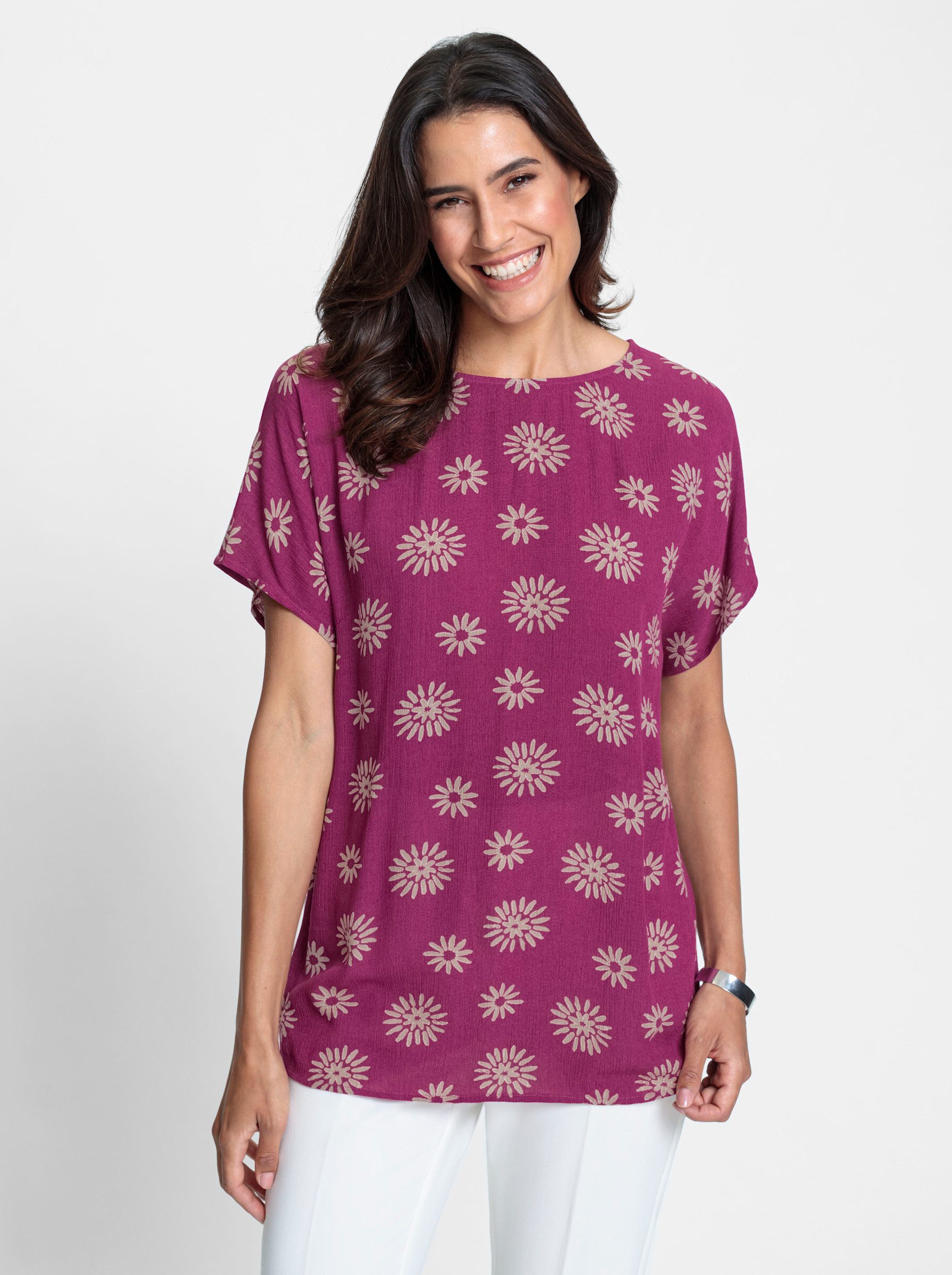 Witt Klassische Bluse Druckbluse günstig online kaufen
