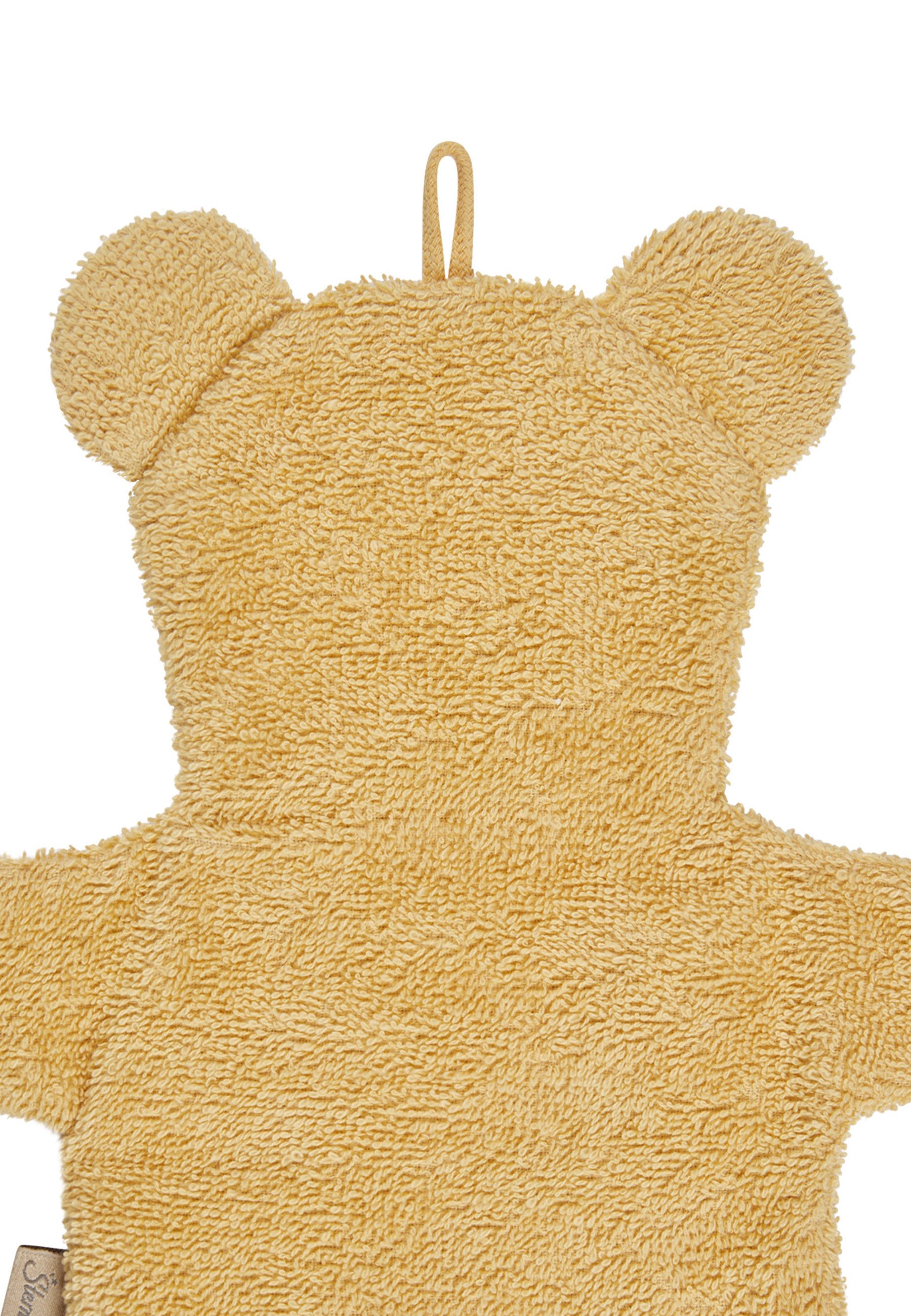 Sterntaler® Waschhandschuh Waschhandschuh LÖWE Leo, Frottee (1-St)