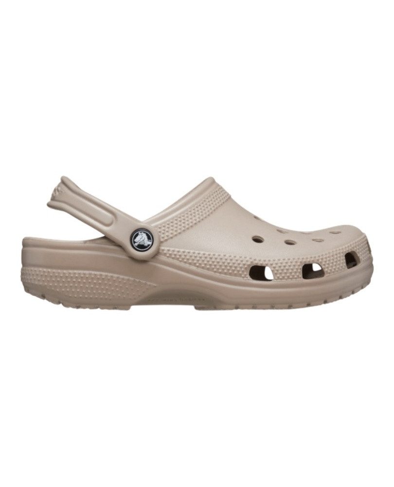 Crocs Sandale Classic Clog Taupe beigebraun Badeschuh günstig online kaufen