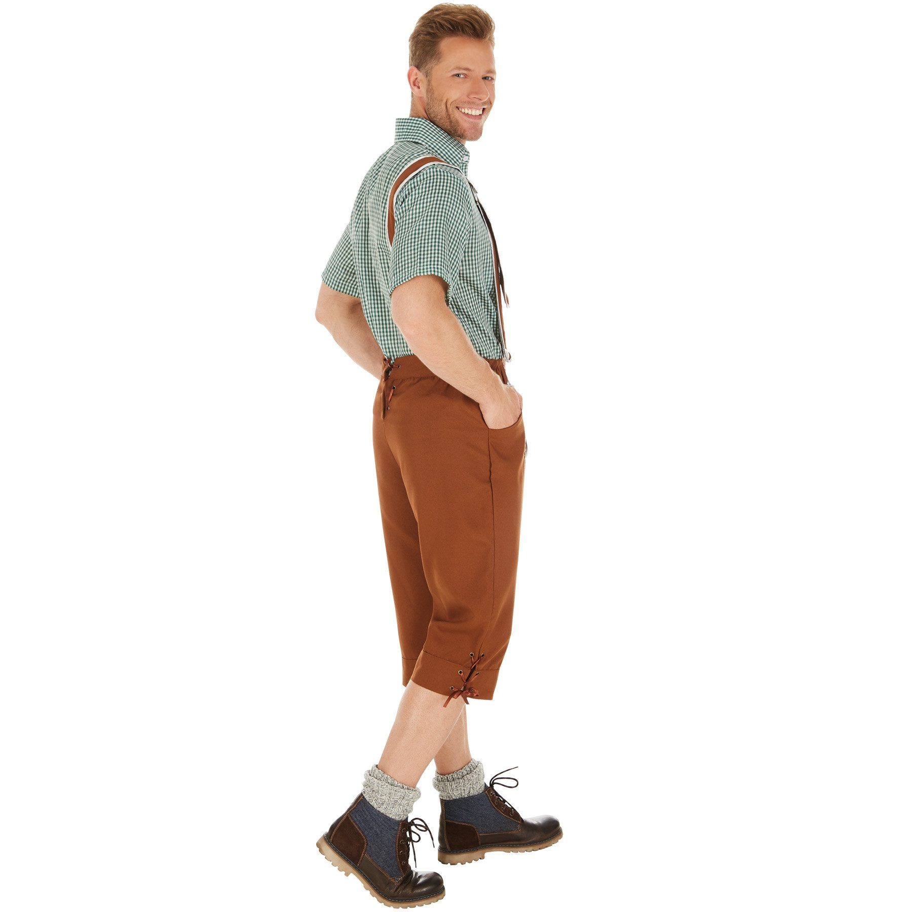 dressforfun Kostüm Herrenkostüm Trachten Set Austria, Fesche Trachtenhose günstig online kaufen