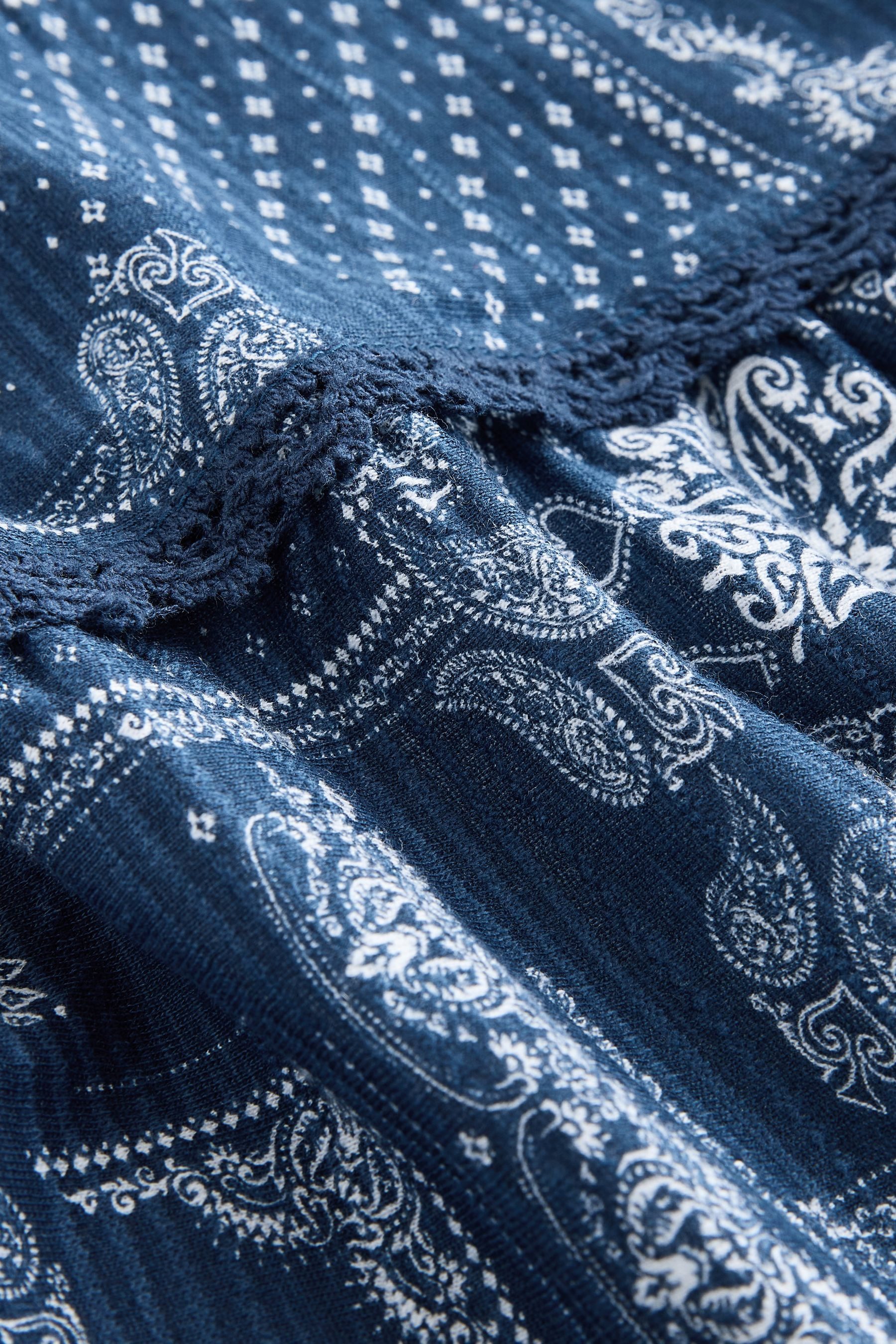 Next Maxirock Maxi-Stufenrock aus Baumwolle (1-tlg)