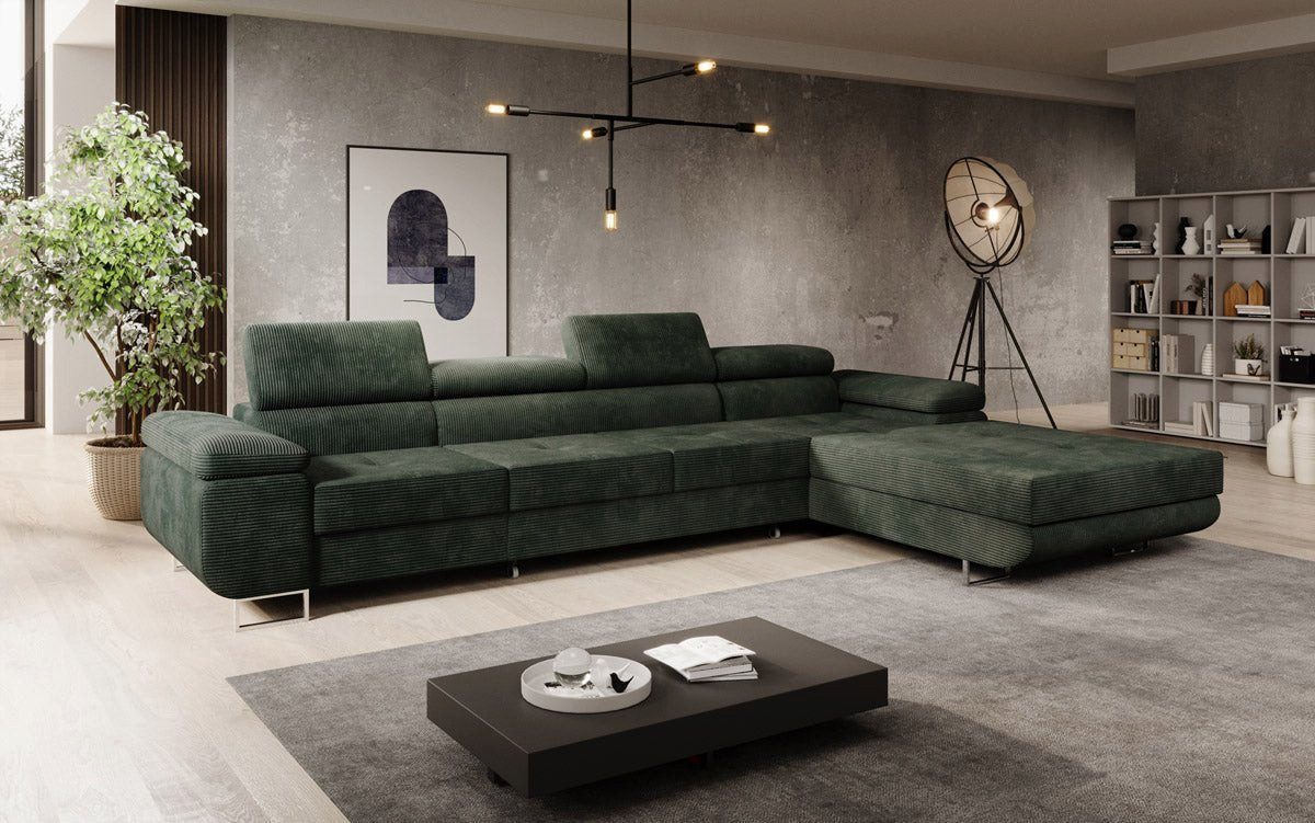 Luxusbetten24 Schlafsofa Designer Sofa Calvera Maxi, günstig online kaufen