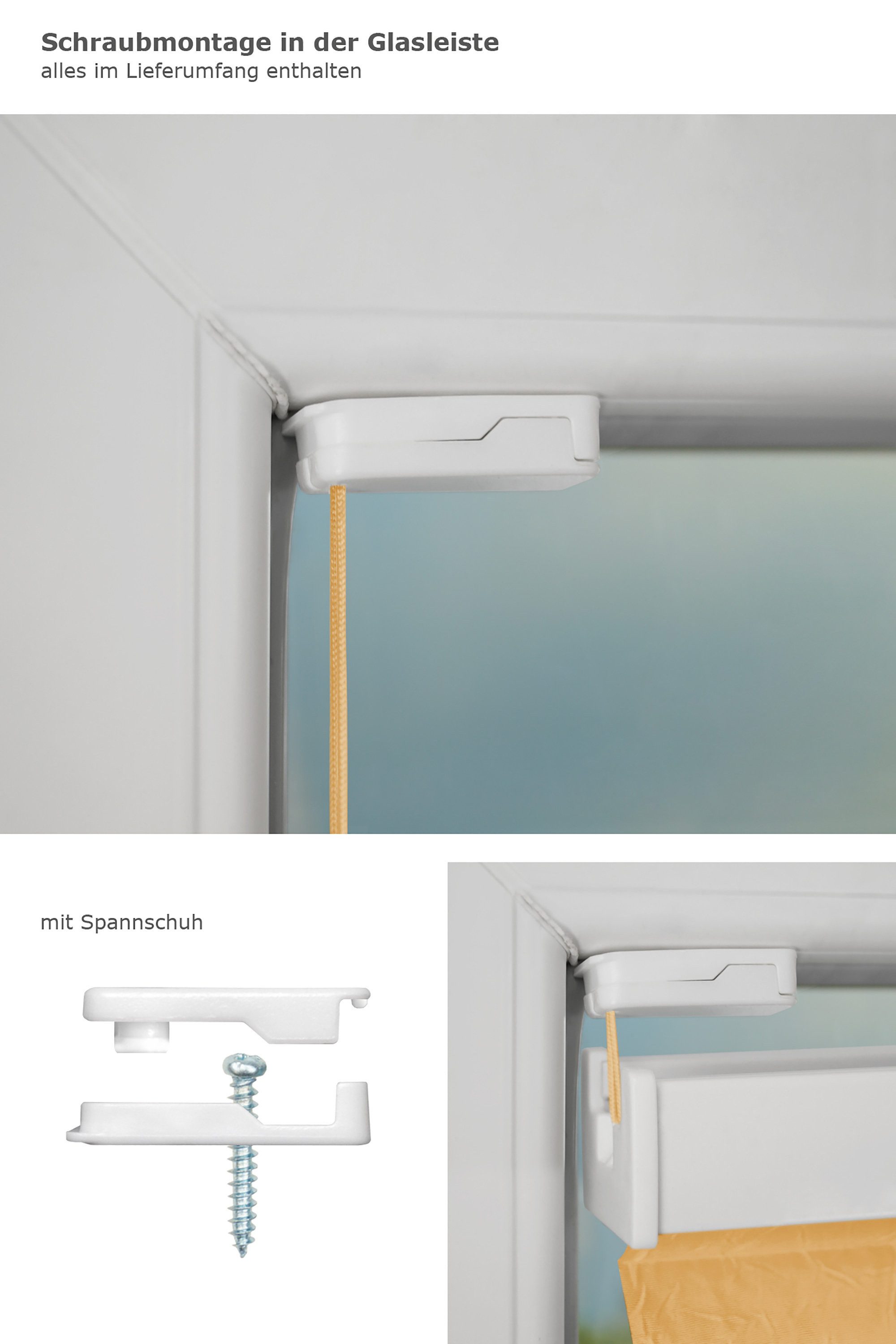 LYSEL® Plissee Crush Tageslicht, blickdicht, HxB 130x50cm