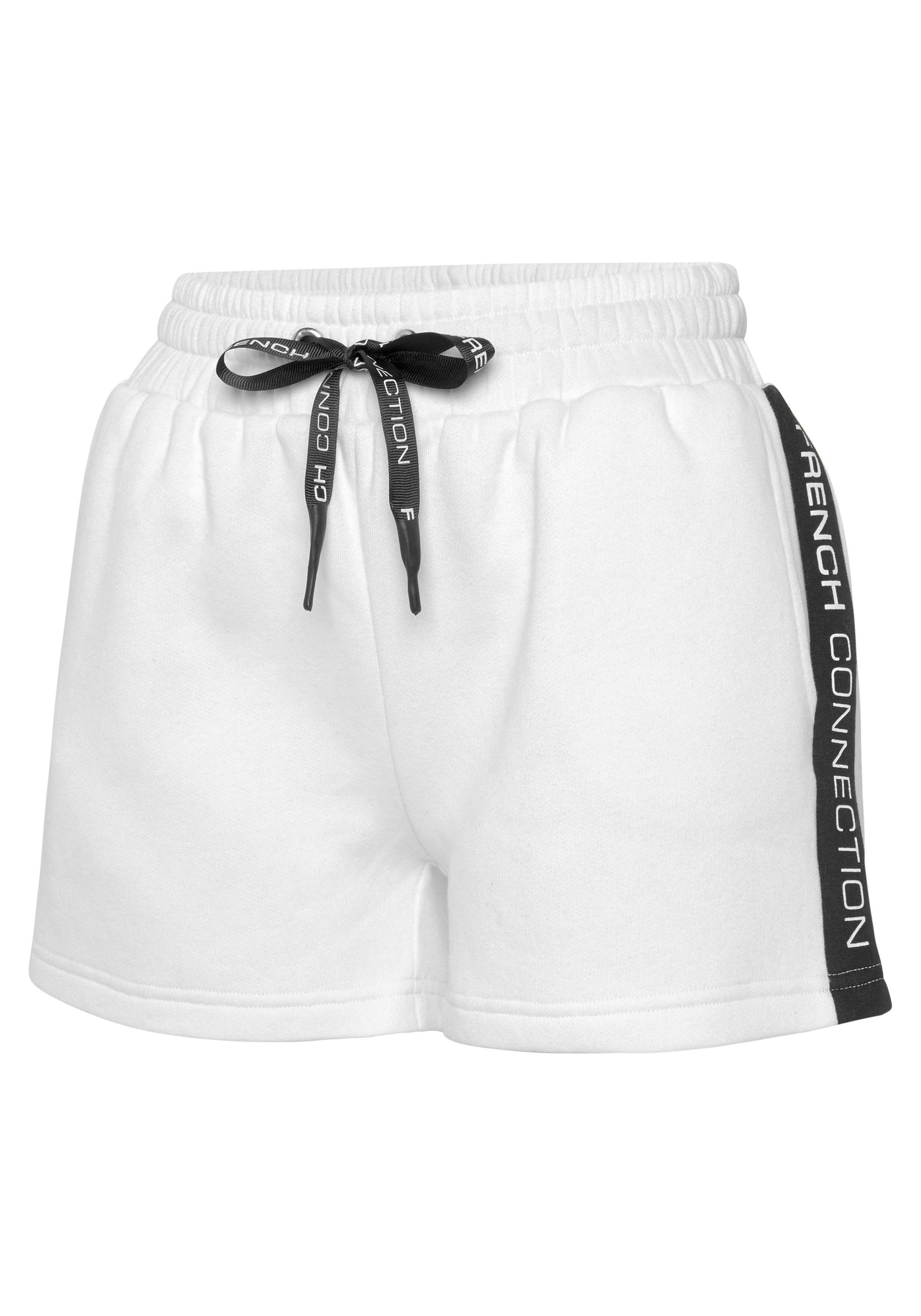 French Connection Sweatshorts mit seitlichen Kontrast-Einsätzen, Loungewear