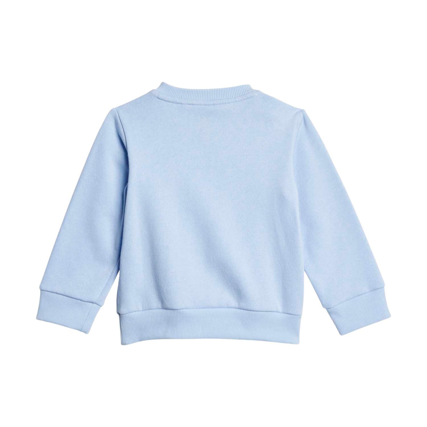 adidas Performance Jogginganzug Essentials 240 (Baumwolle-Mischung) hellblau/royalblau Kleinkinder