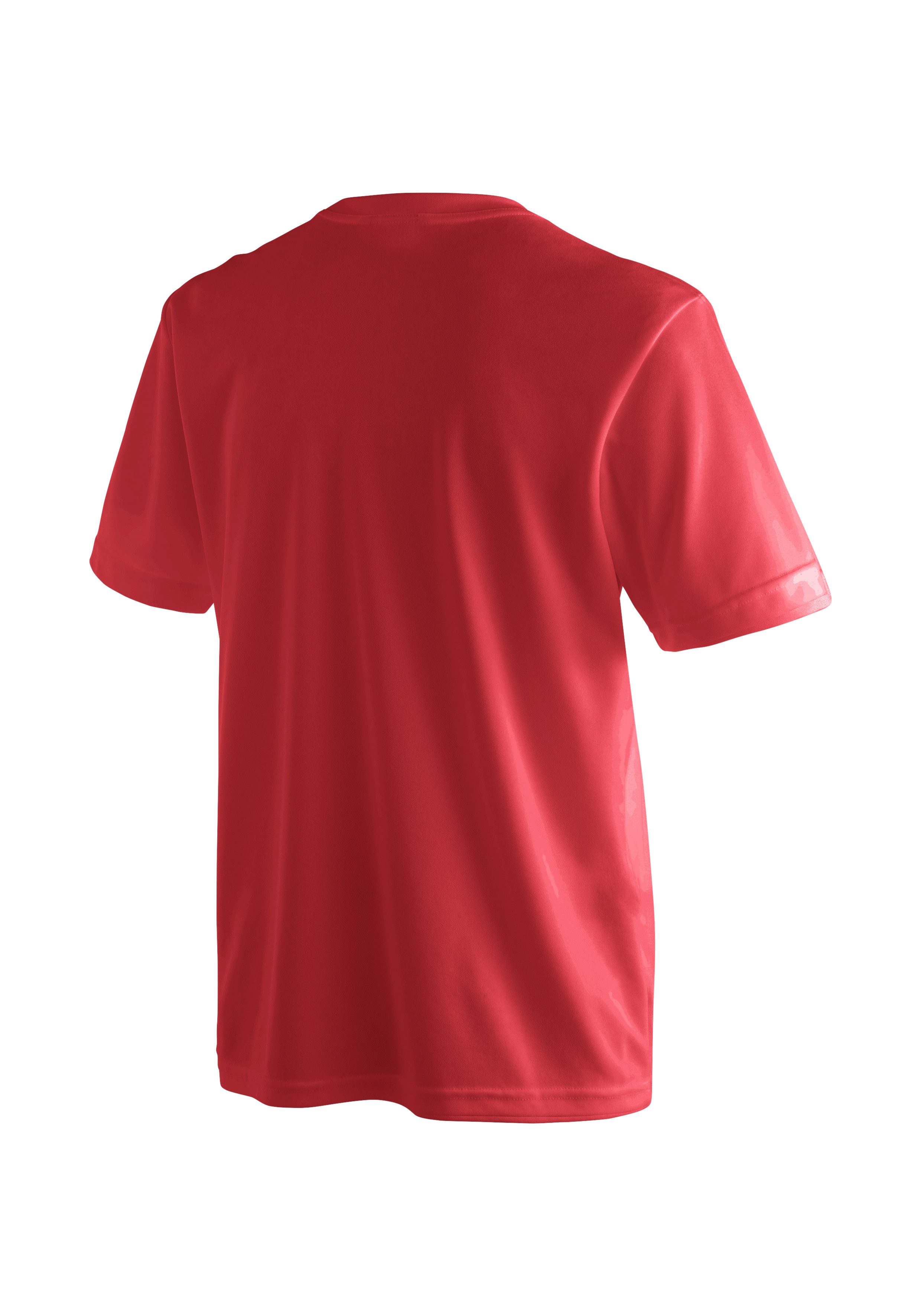 Maier Sports T-Shirt Walter Herren Kurzarmshirt, leichtes Sommer Funktionsshirt, Rundhals, Reg Fit