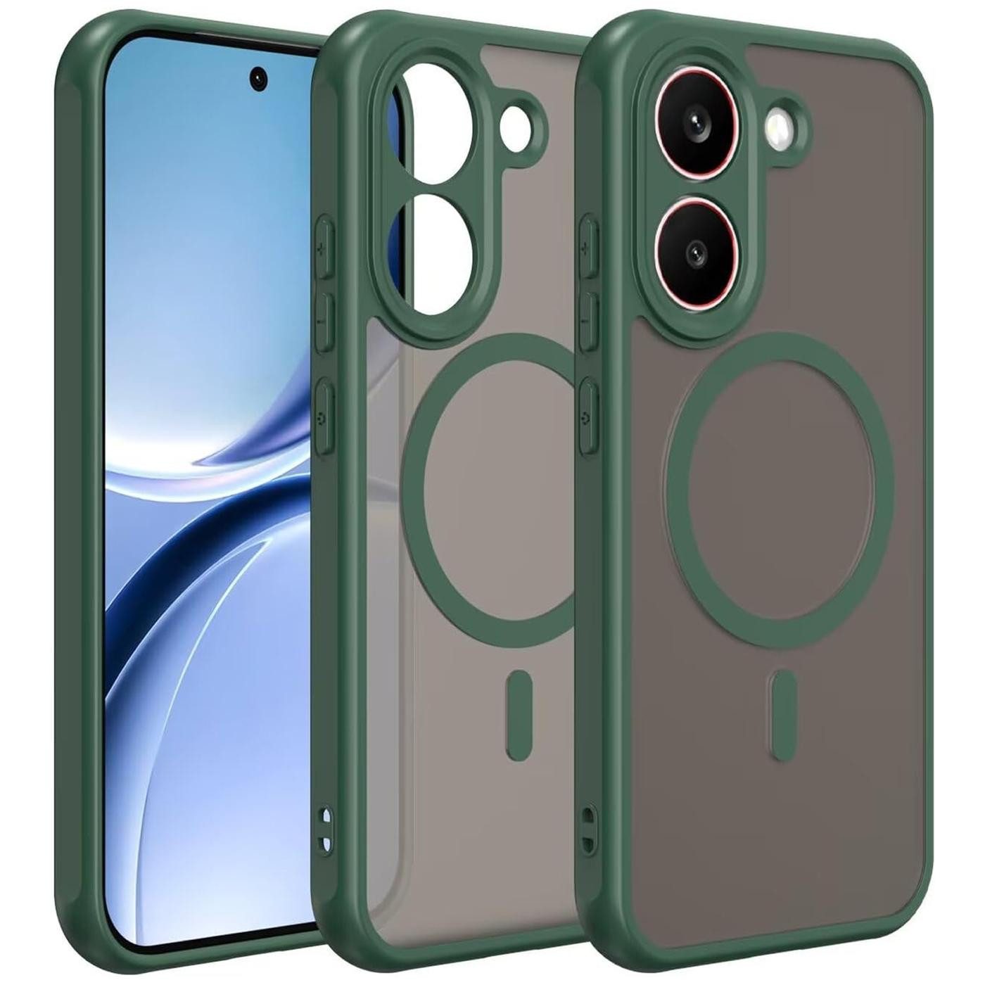 CoolGadget Handyhülle Magnet-Hülle für Xiaomi Poco X8 Pro Schutzhülle magnetisch 6,59 Zoll, Hülle Matt Stoßfest kompatibel mit QI-Laden Zubehör Kameraschutz Case