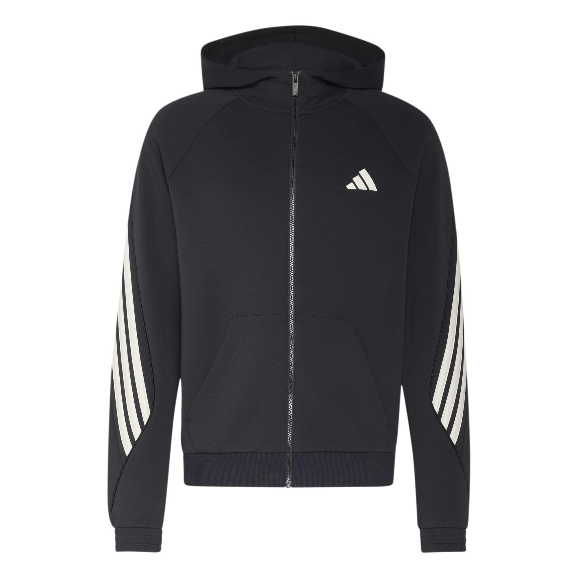 adidas Sportswear Kapuzensweatshirt M STA 3S FZ HD BLACK