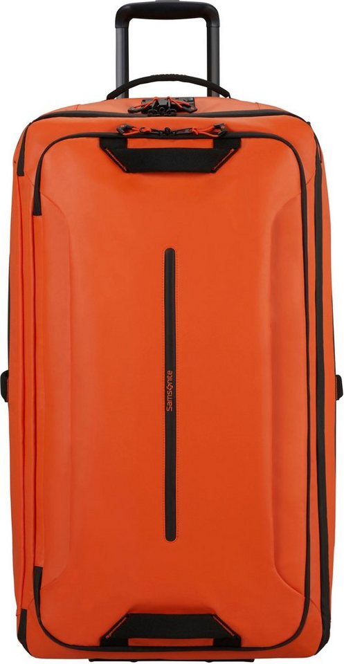 Samsonite Reisetasche Ecodiver, 79 cm, Orange, mit Trolley- und  Rucksackfunktion; teilweise aus recyceltem Material