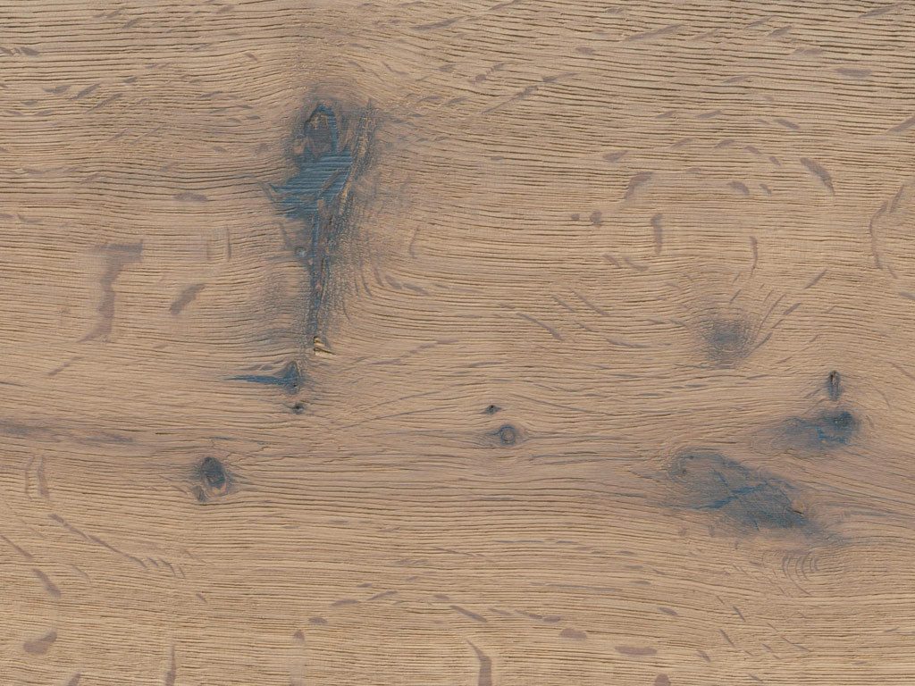 Timefloor Parkett Parkett Eiche markant geräuchert weiß geölt Landhausdiele gebürstet, 8 St.