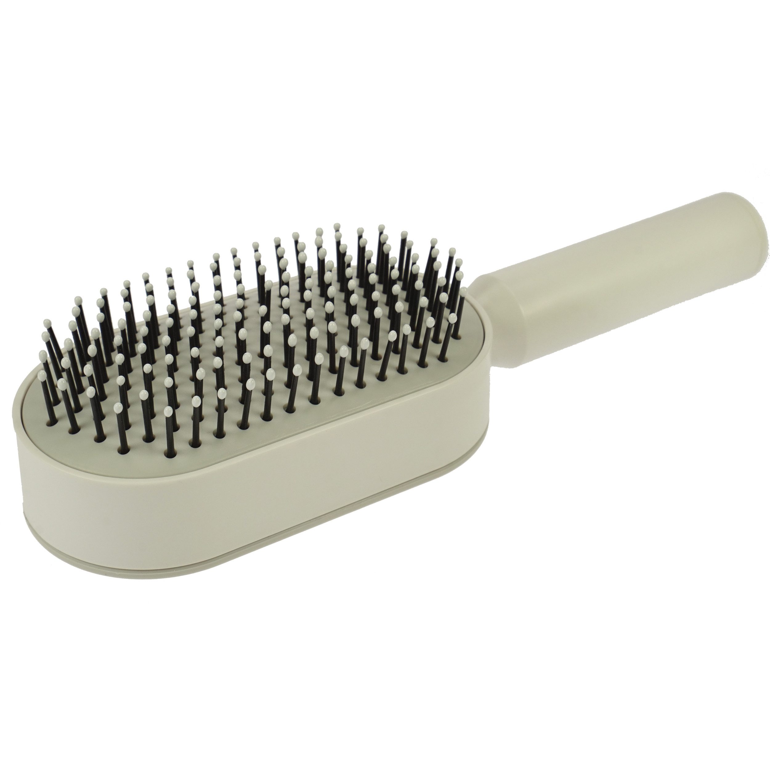 Haarbürste Haarbürste Easy Clean, aus Kunststoff, Weiß, Länge: 25 cm