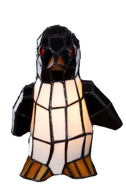 BIRENDY Stehlampe Birendy Tischlampe im Tiffany Style Pinguin 158 Motiv