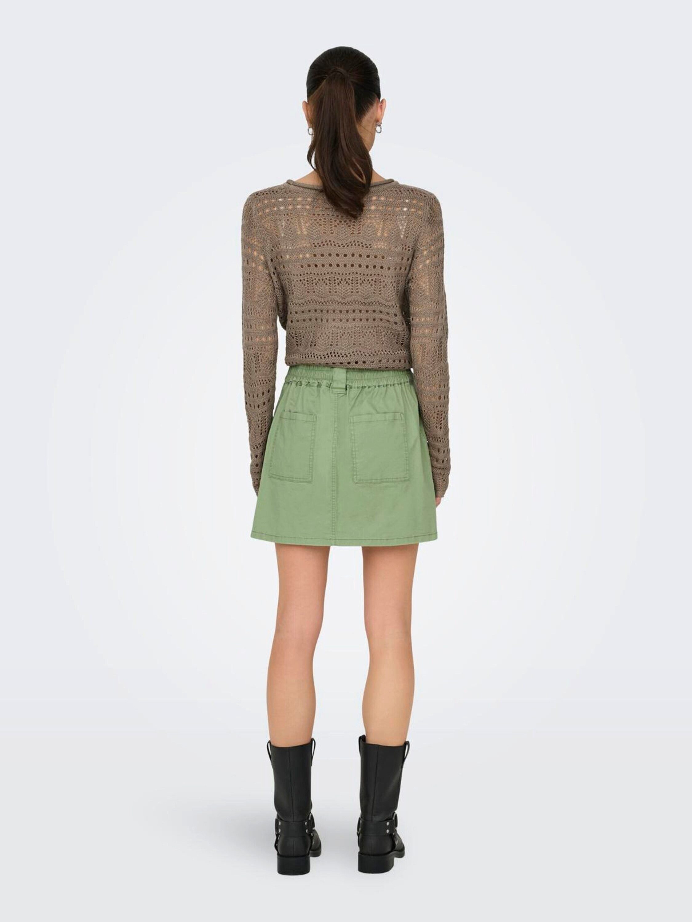 ONLY Minirock ONLBIANA (1-tlg) Drapiert/gerafft günstig online kaufen