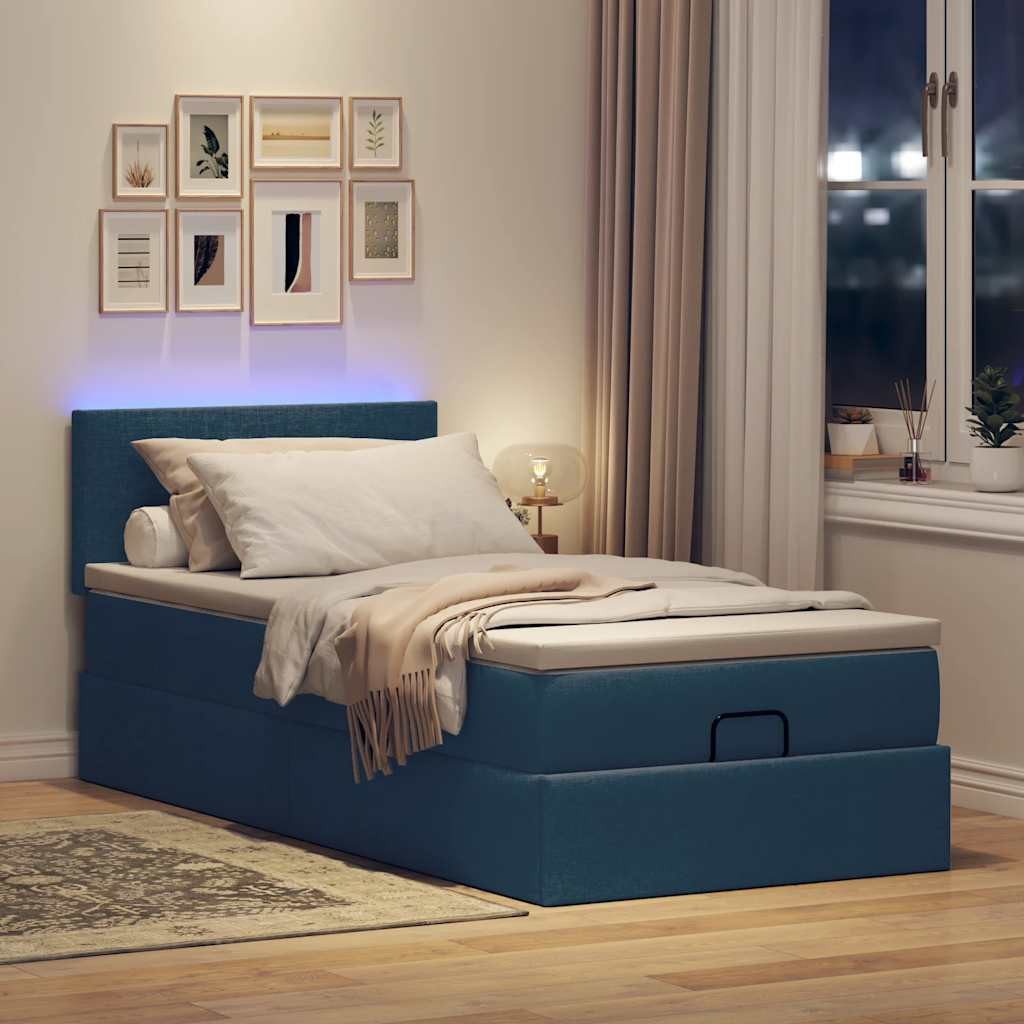 vidaXL Bett Ottomane Bett mit Matratze günstig online kaufen