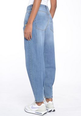 GANG Bequeme Jeans 94SILVIA Ballon Fit in cooler Used Waschung