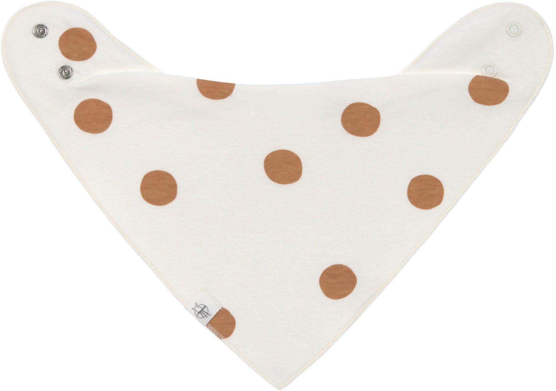 LÄSSIG Dreieckstuch Interlock Bandana, milky/taupe, (2-St), günstig online kaufen