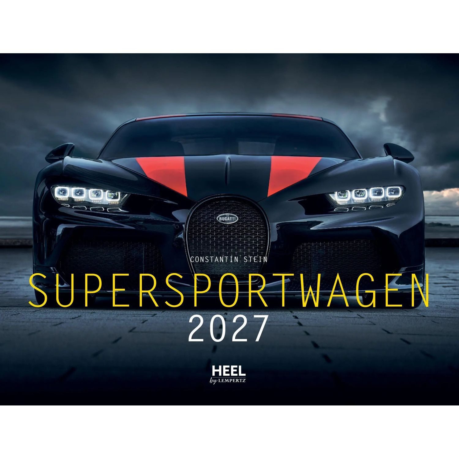 Edition Lempertz Wandkalender Supersportwagen 2027 - Eintragkalender