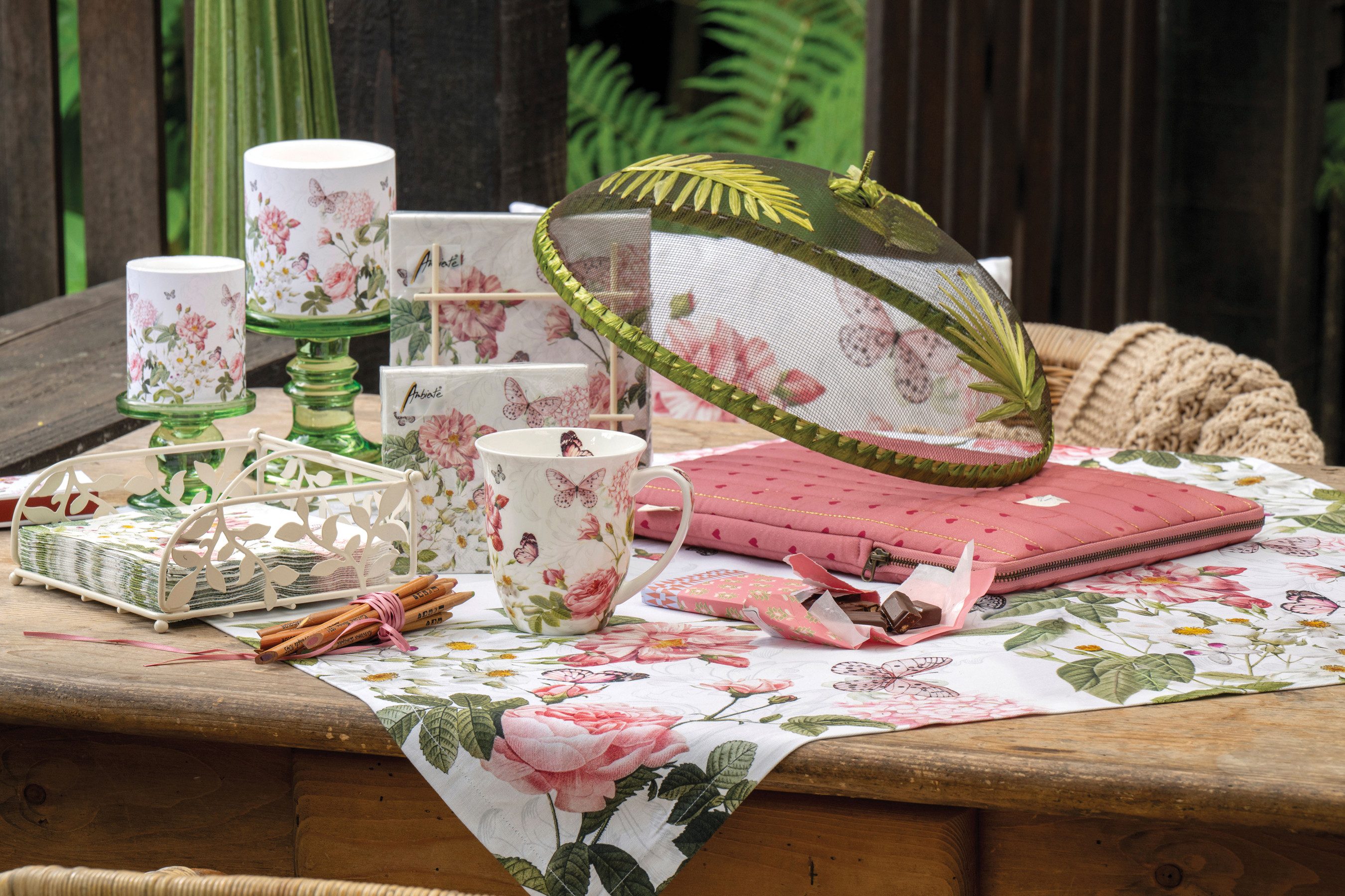 Ambiente® Müslischale Amelia, Porzellan, (1-tlg), Porzellan-Schüssel New Bone China Ø 14 Höhe 6,5cm Volumen ca.0,4l
