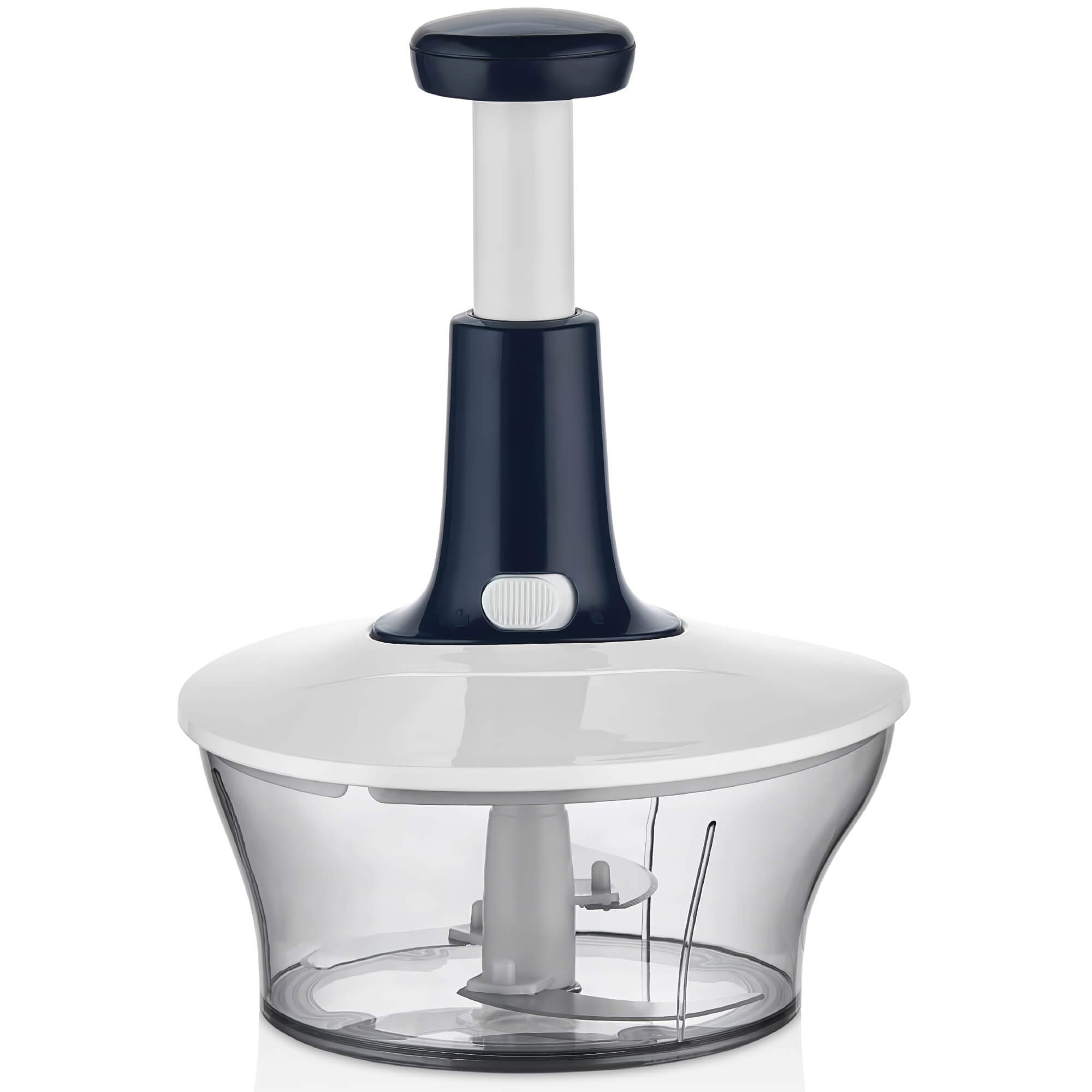 Vip Ahmet Zerkleinerer Manueller Gemüse und Obstschneider, Multizerkleinerer 1,5L