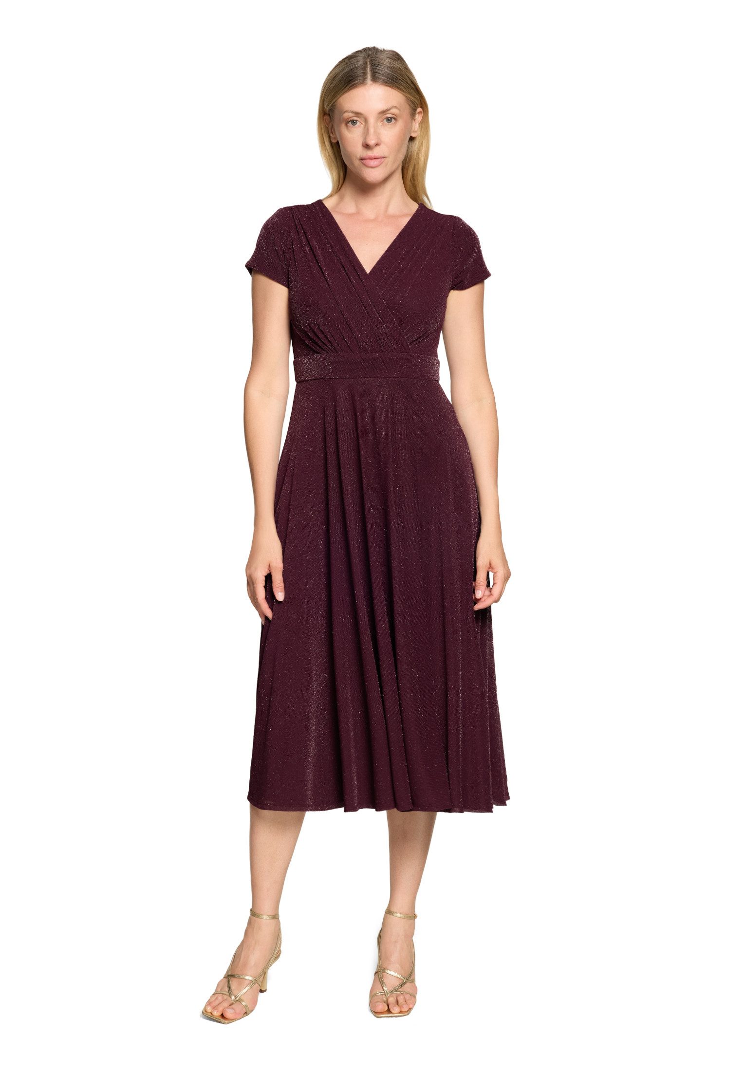 Cocktailkleid Damen im Glitzer-Look