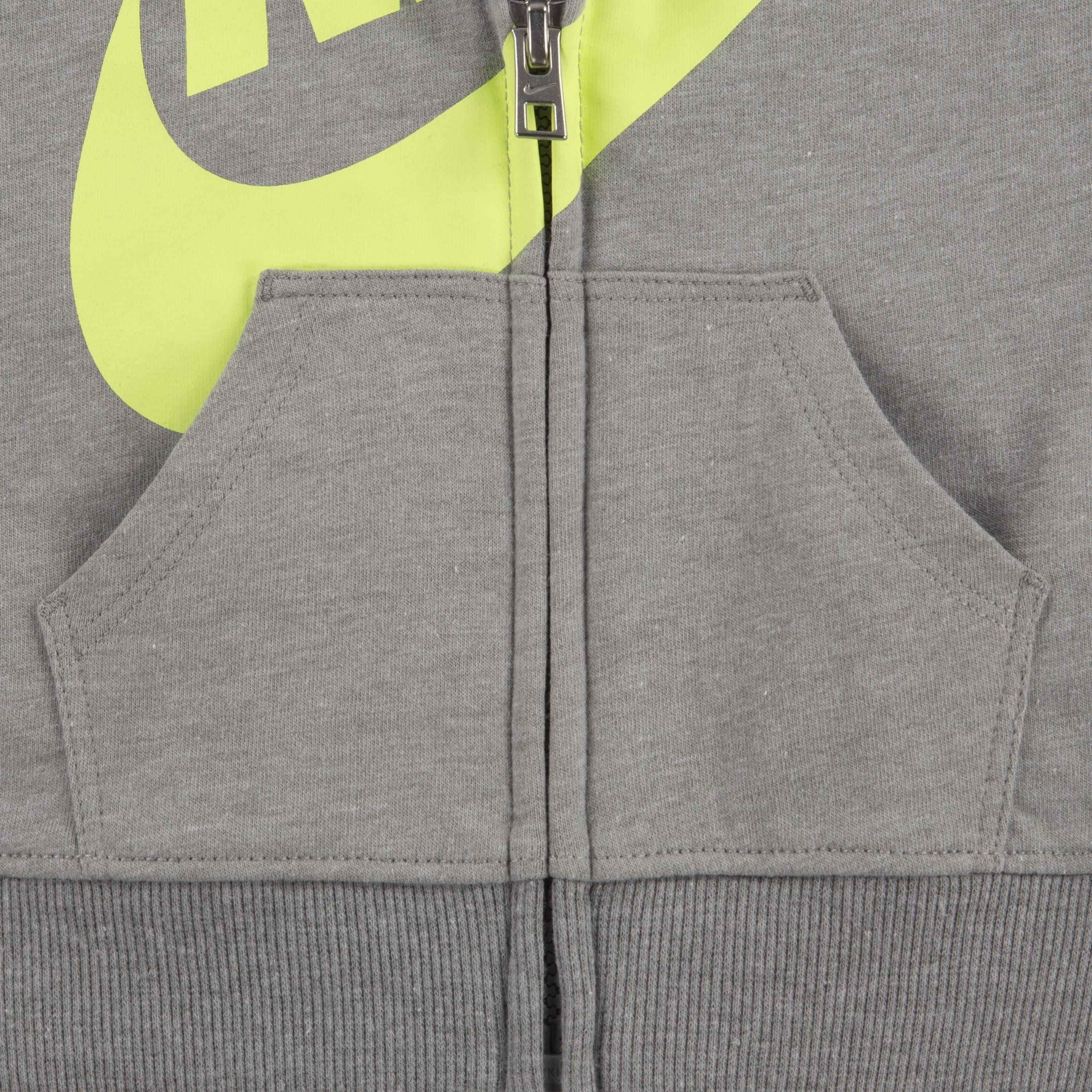Nike Sportswear Erstausstattungspaket JDI 3PC SET FZ PANT grau-schwarz-weiß (Set, TOSS 3-tlg)
