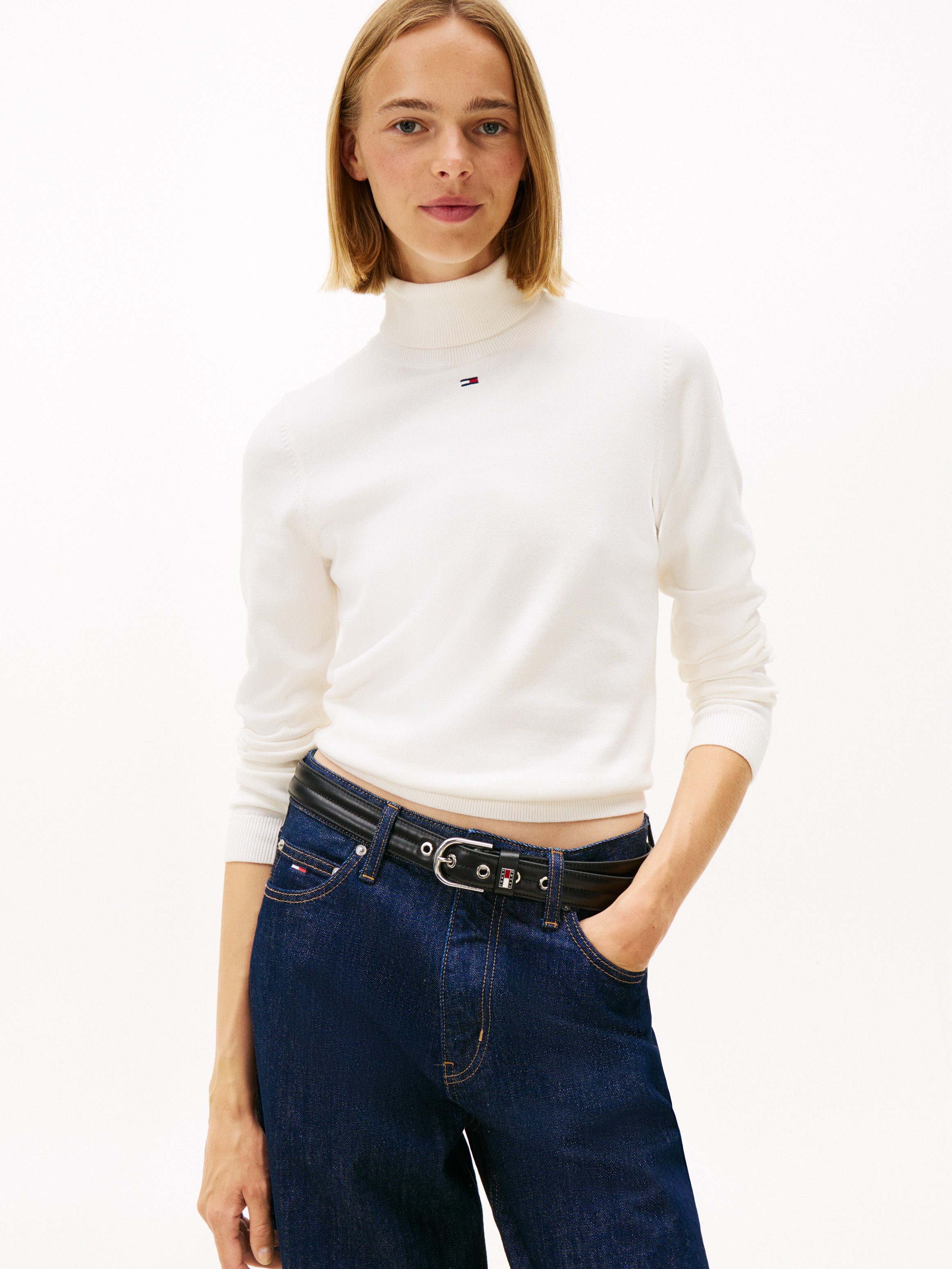 Tommy Jeans Rollkragenpullover TJW ESSENTIAL TRTLNK günstig online kaufen