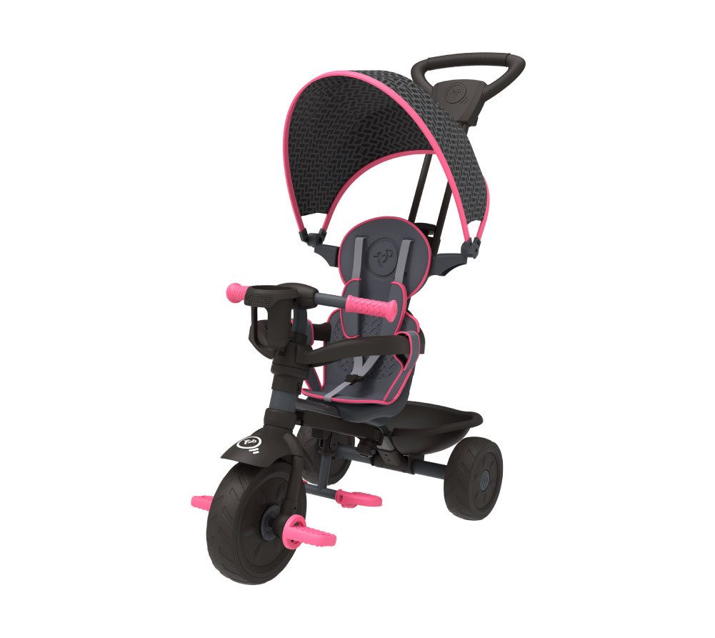 TP Toys Dreirad Panther 4 in 1, Ab 10 M., Max. Benutzergewicht 23 KG, LxBxH 85x48x95cm