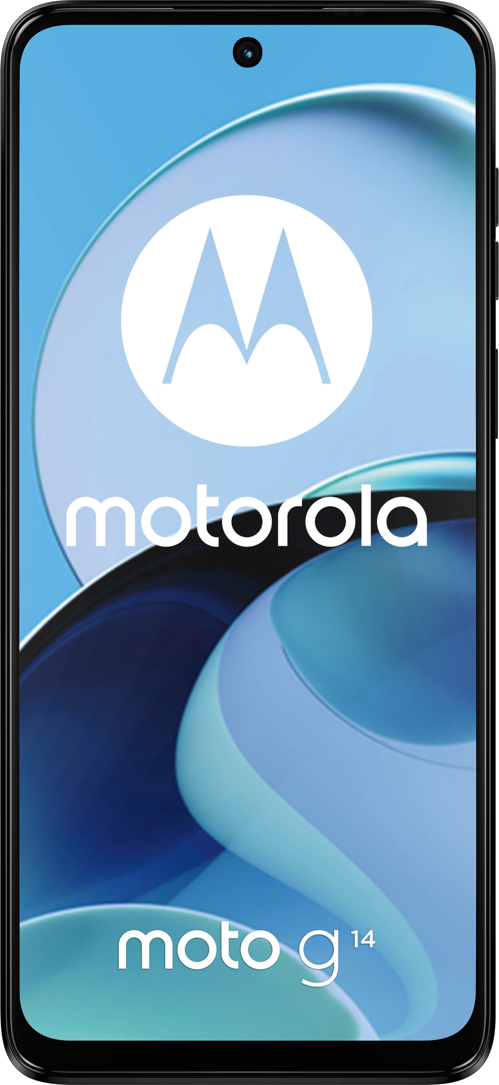Motorola moto Zoll, g14 128 GB cm/6,5 (16,51 Sky 50 Blue MP Kamera) Speicherplatz, Smartphone