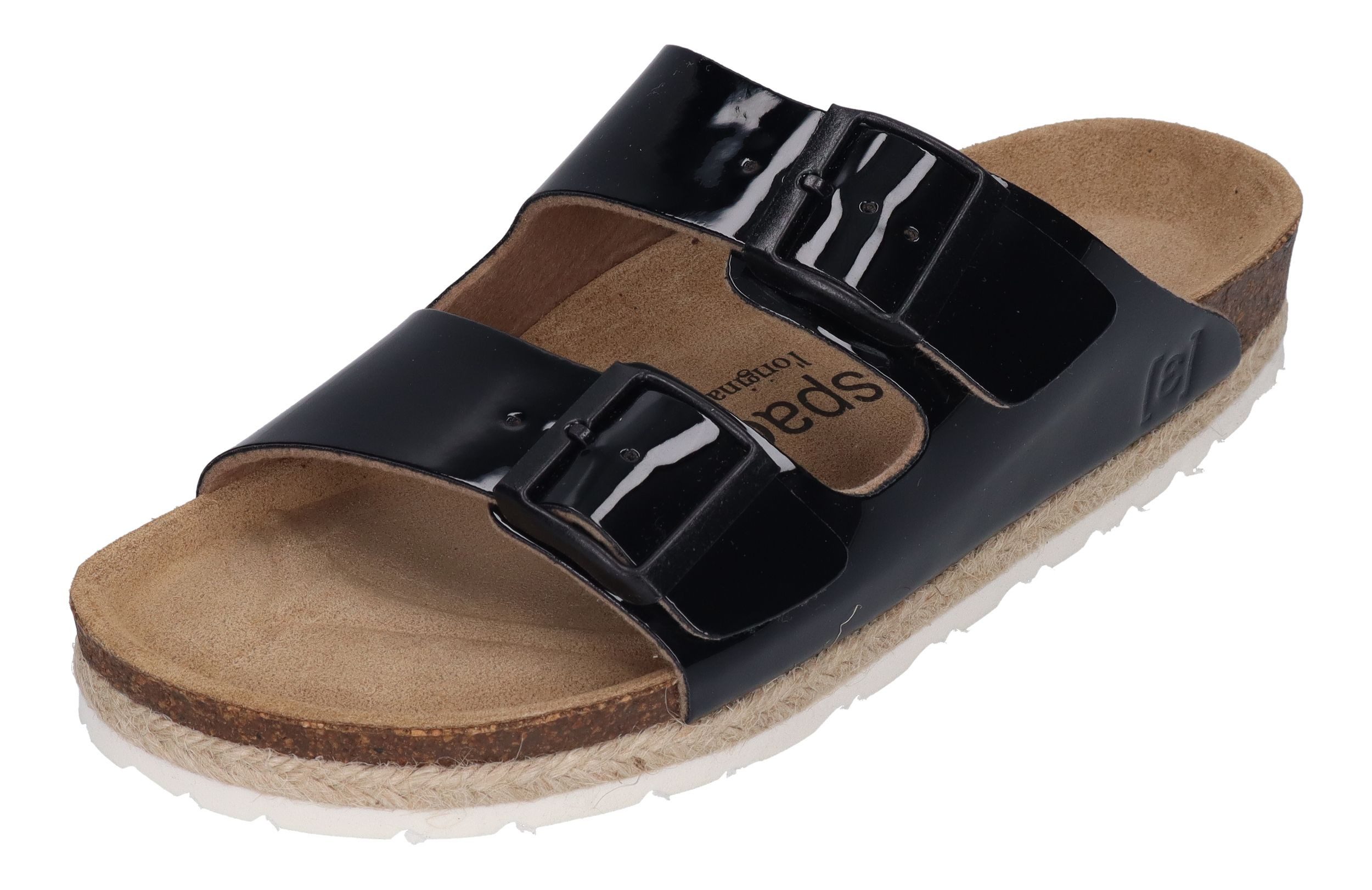 espadrij l´originale AMI GLOSSY Pantolette Noir günstig online kaufen