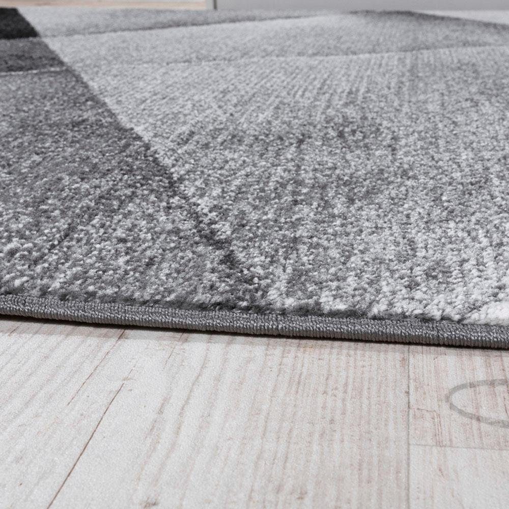 Paco Home Läufer ECE 922, rechteckig, Höhe: 13 mm, Teppich-Läufer, Kurzflor, modernes geometrisches Design