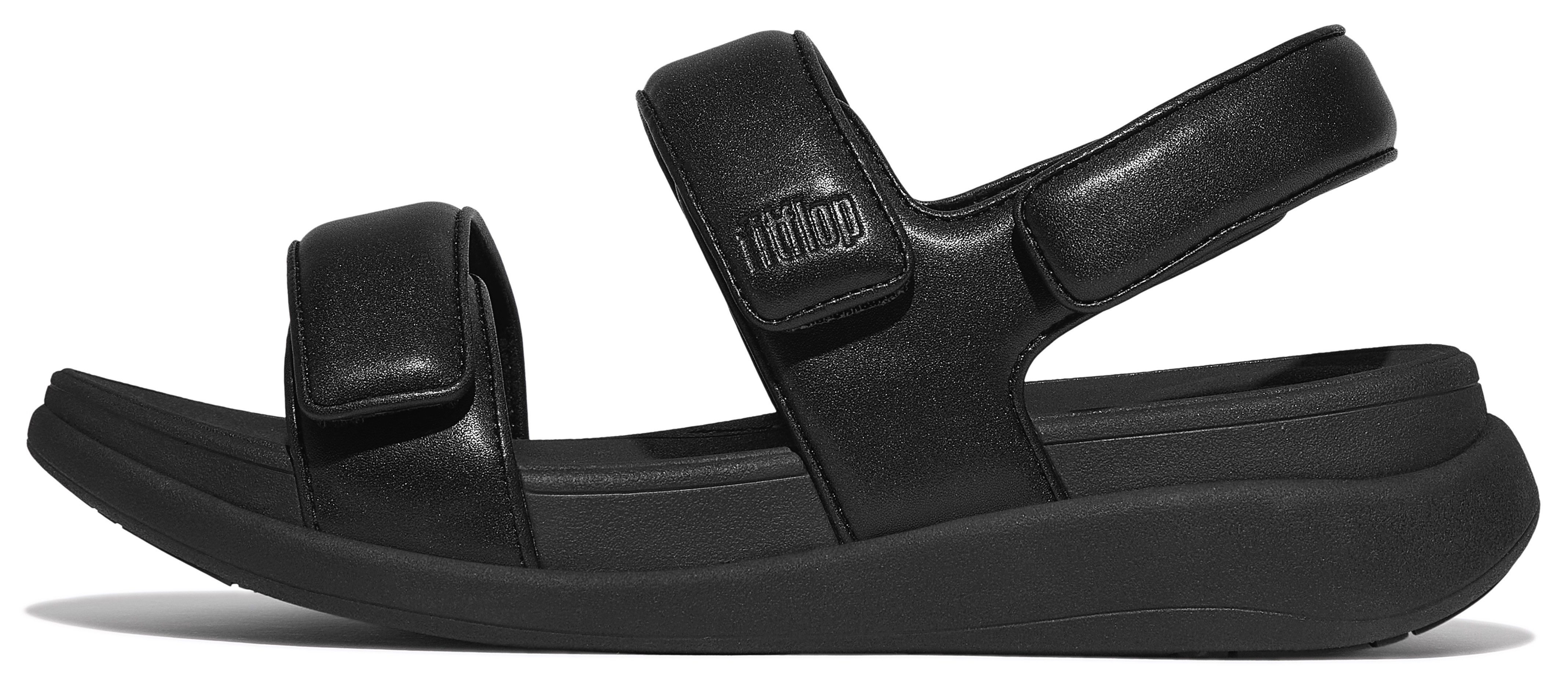 Fitflop F-MODE GO Sandale, Keilsandale, Klettschuh, Sommerschuh mit hervorr günstig online kaufen