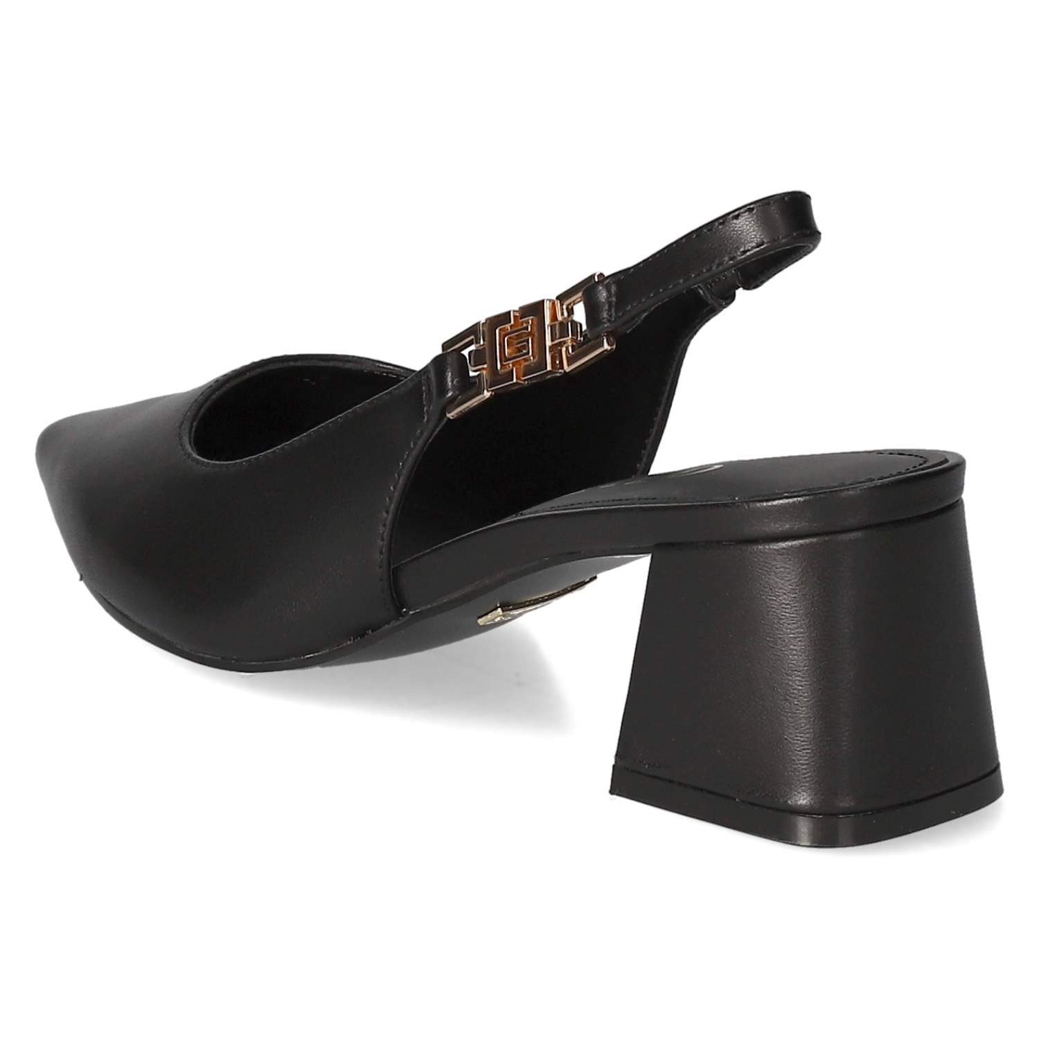 Guess Guess FLPZA3LEA05BLACK Damen Glattleder schwarz Slingpumps